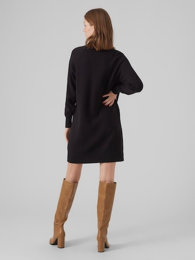 Vero Moda Strickkleid »VMGOLDNEEDLE LS HIGHNCK ZIPPER DRESS REP« für kaufen  | BAUR