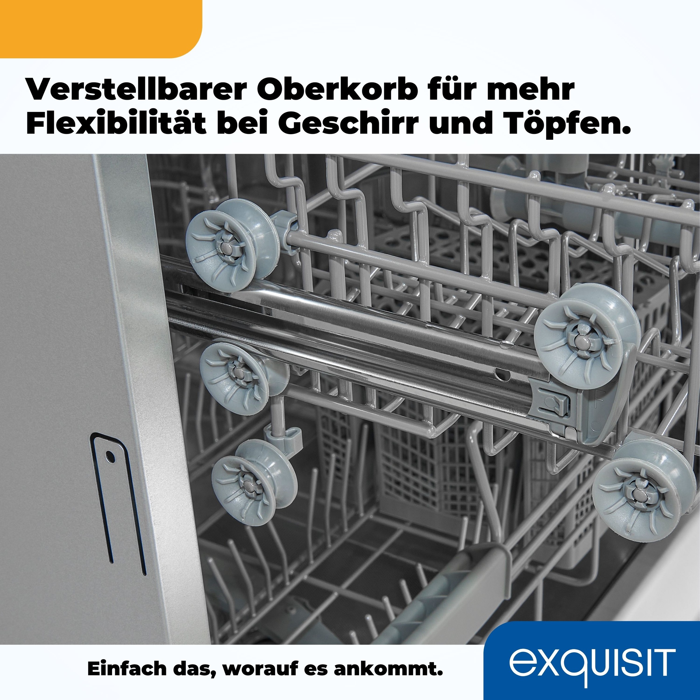exquisit Standgeschirrspüler »GSP9313-030E«