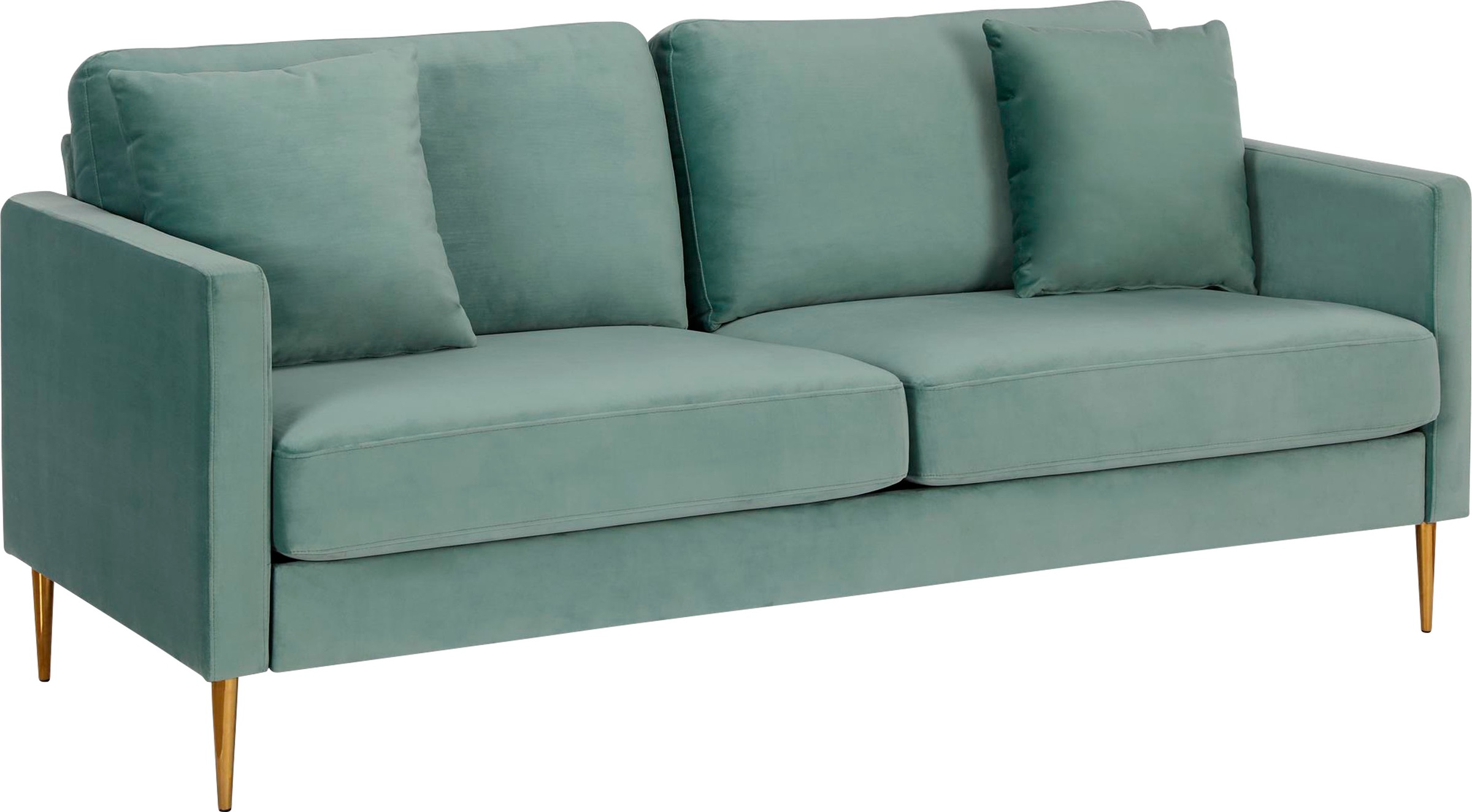 CosmoLiving by Cosmopolitan 3-Sitzer "Highland" pflegeleichter Veloursbezug günstig online kaufen