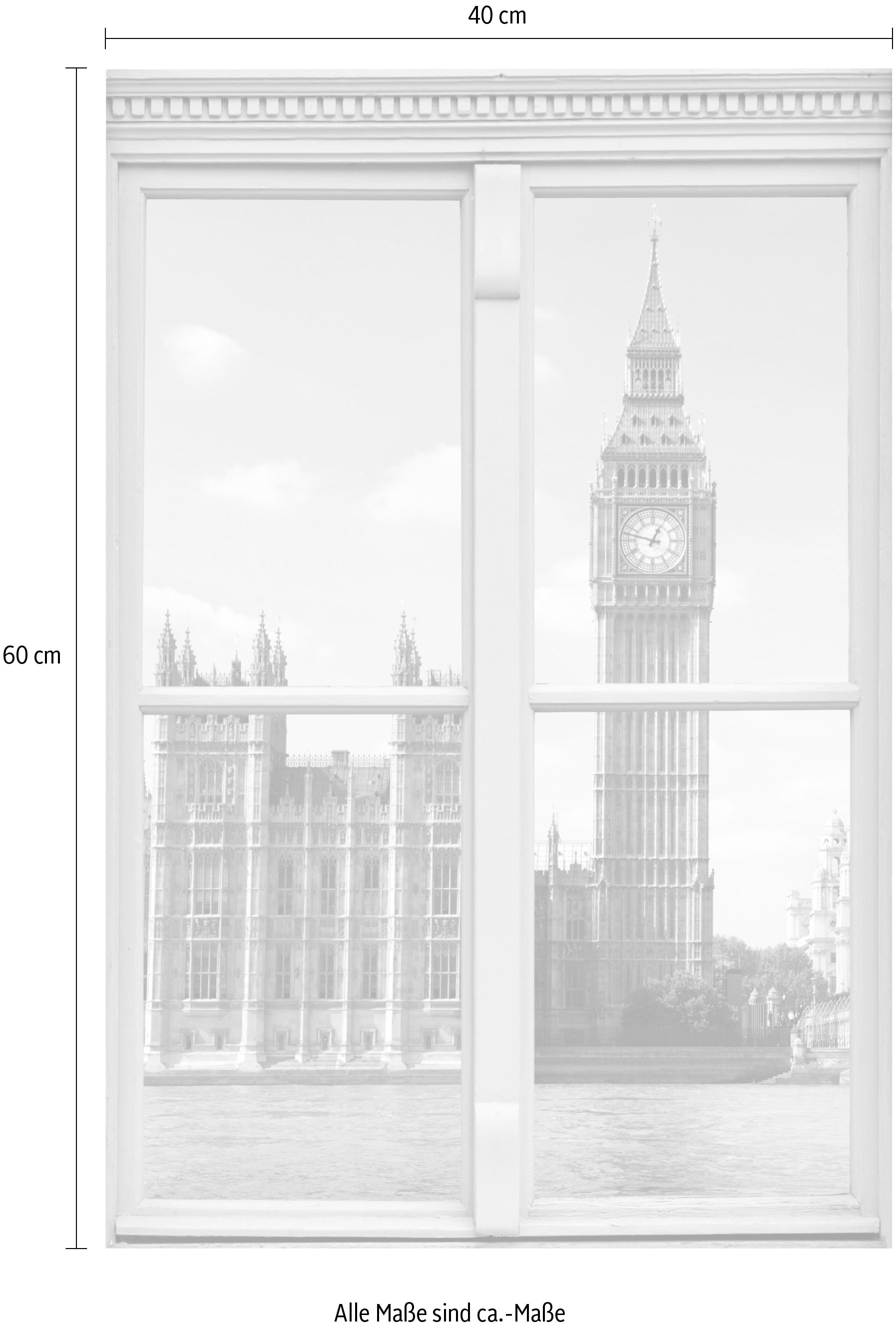 queence Wandsticker »Big Ben«