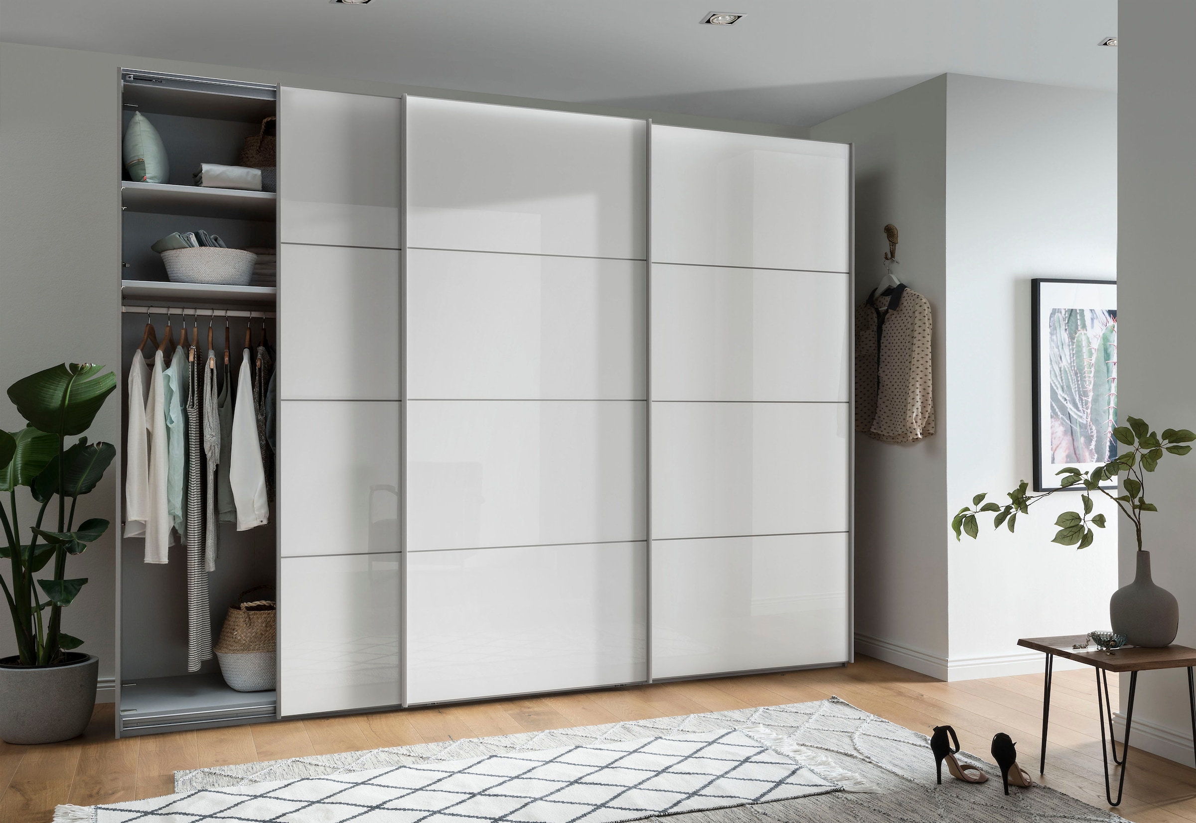 WIEMANN Schwebetürenschrank »Kos«, mit Schattenfuge