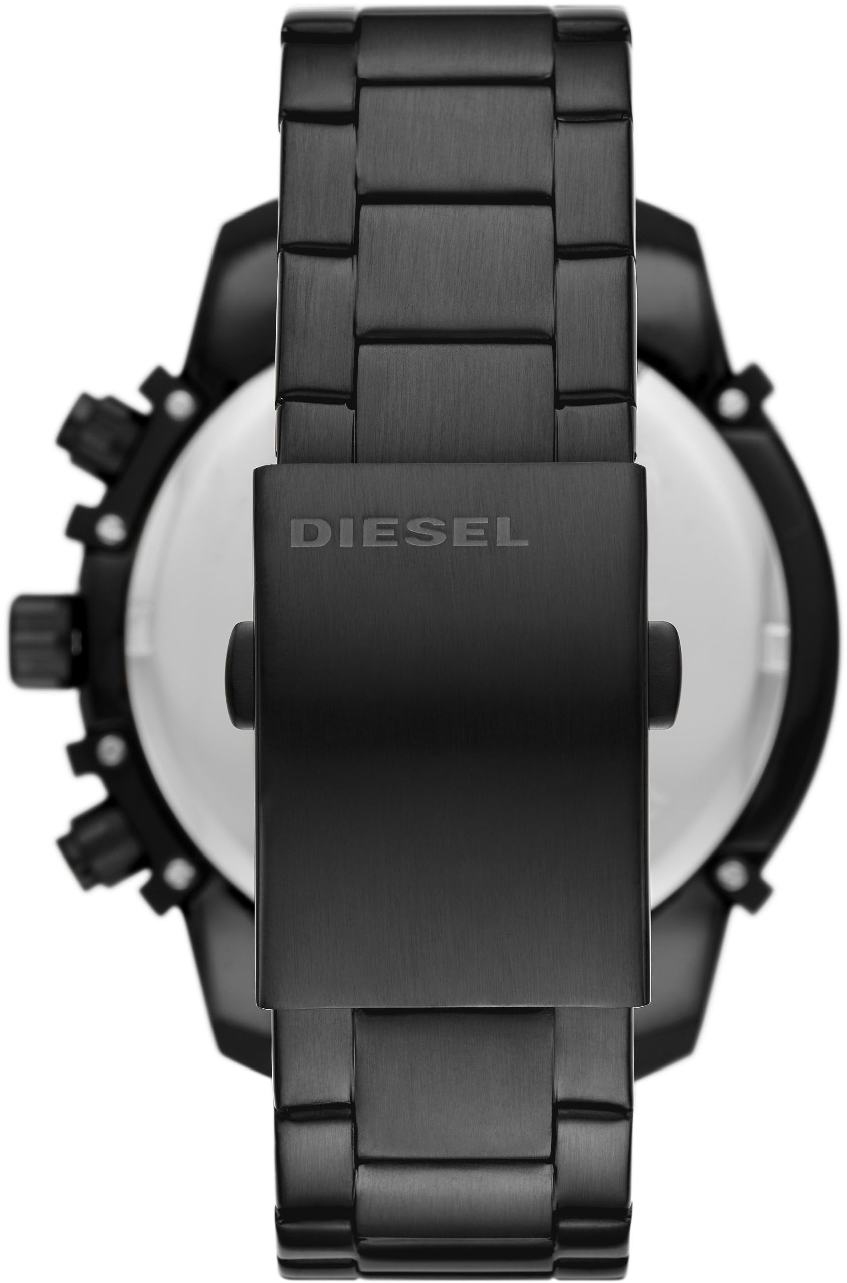 Diesel Chronograph »Griffed, DZ4578«, Quarzuhr, Armbanduhr, Herrenuhr, Stoppfunktion, Edelstahlarmband
