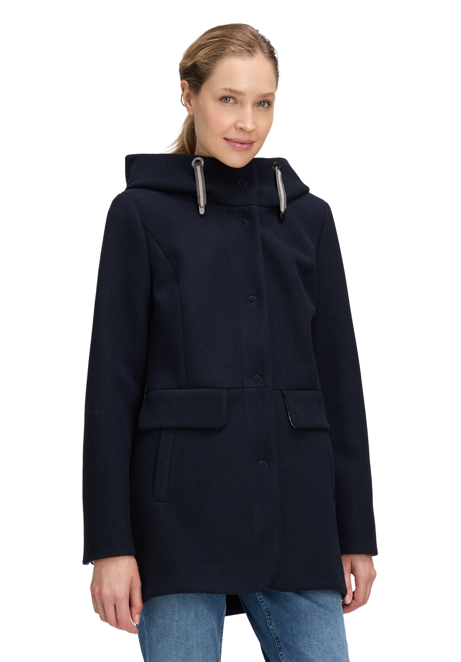 Amber & June Winterjacke "Damen Winterjacke mit Kapuze" mit Kapuze günstig online kaufen