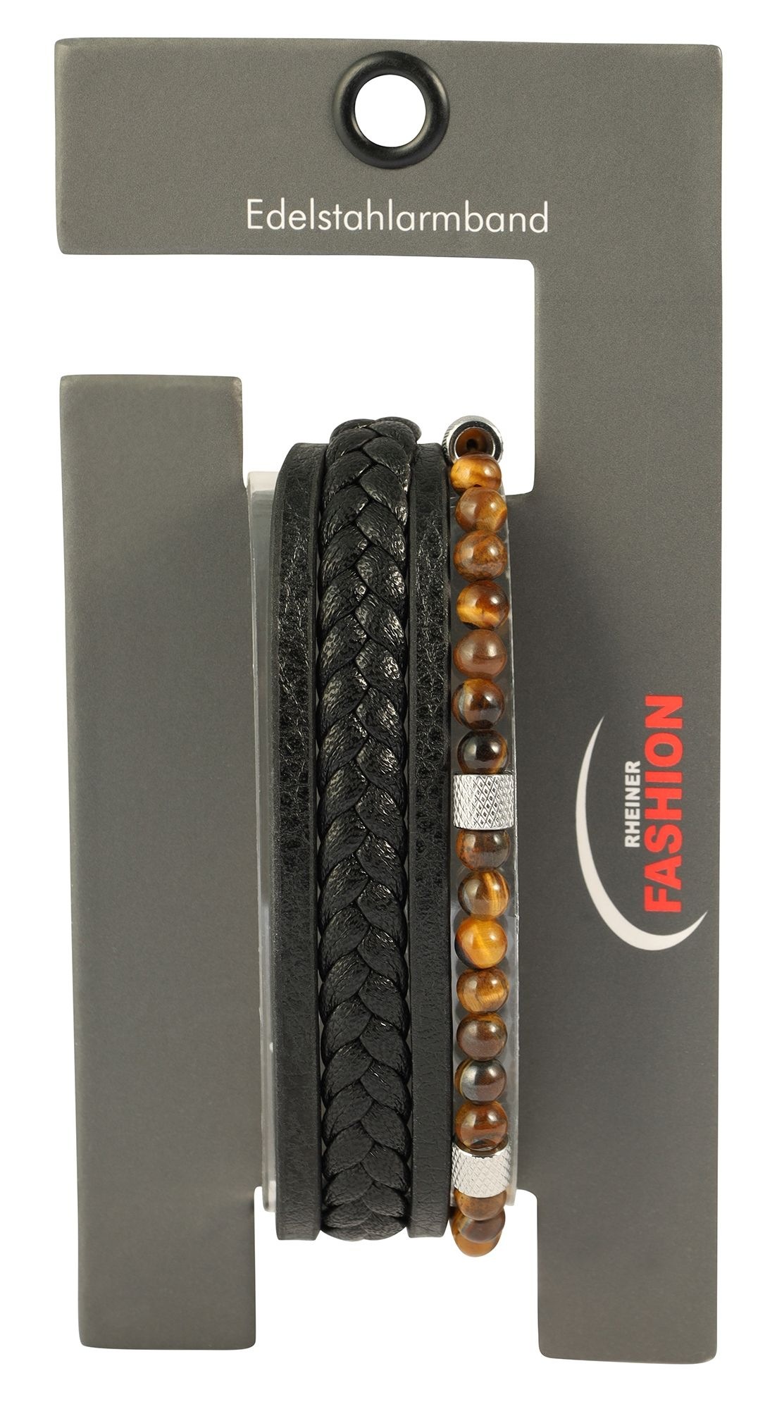 Adelia's Nanno Men's Bracelet Black 19 cm