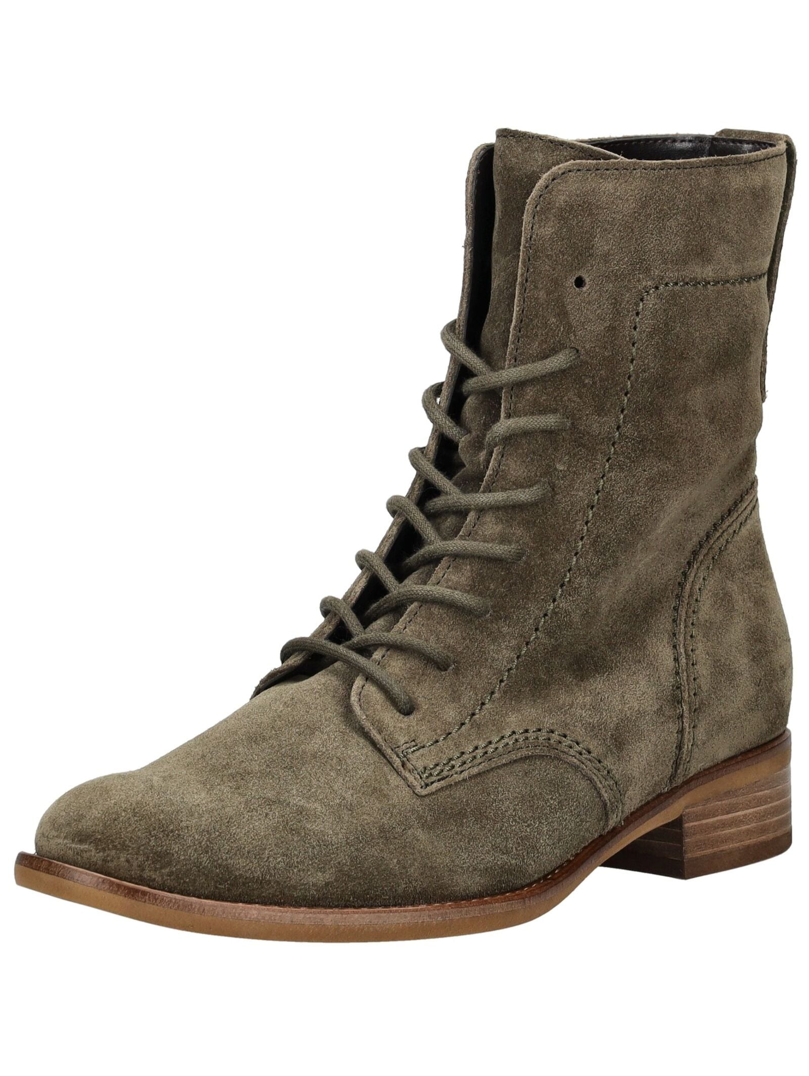 Gabor Schnürstiefelette "Gabor Stiefelette Veloursleder" günstig online kaufen