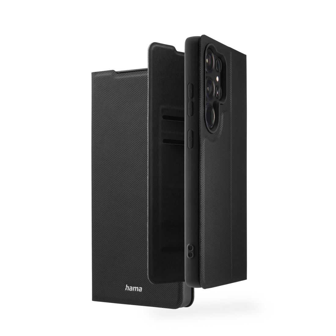 Hama Smartphone-Hülle »Handytasche "Daily Protect" für Samsung Galaxy S25 Ultra, Schwarz«