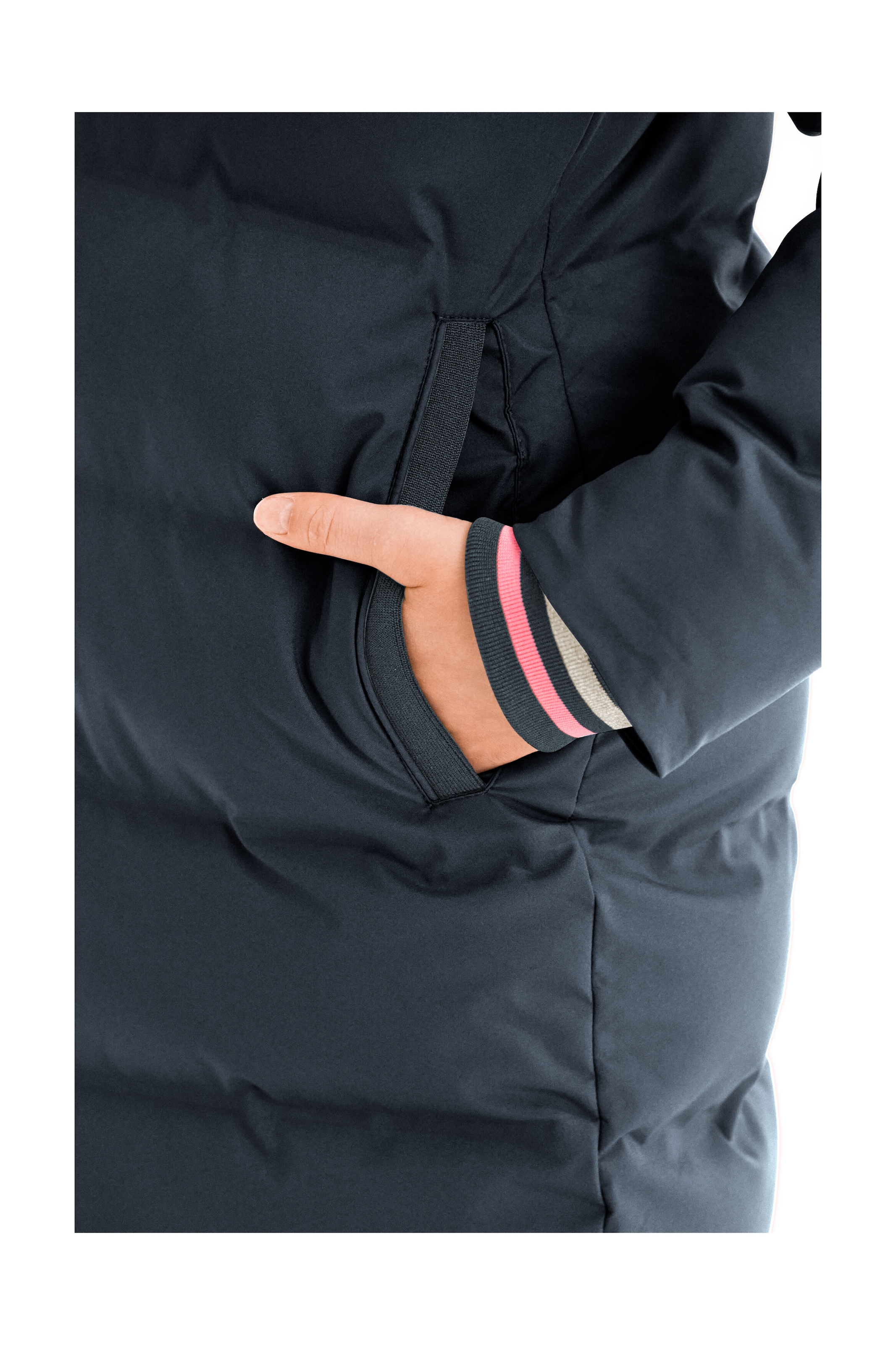 Killtec Steppmantel »KOW 33 GRLS QLTD CT«, Lang geschnittene Mädchen-Steppjacke, wasserabweisend, atmungsaktiv
