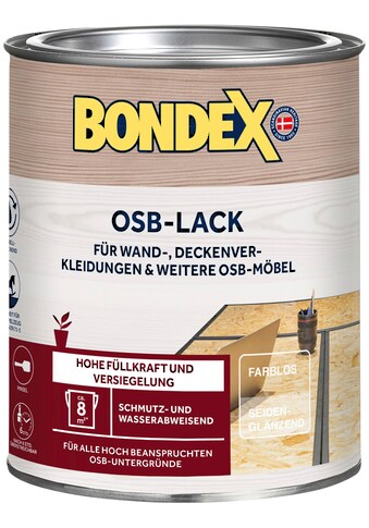 Bondex Holzlack »OSB-LACK« Farblos / Seidengl...