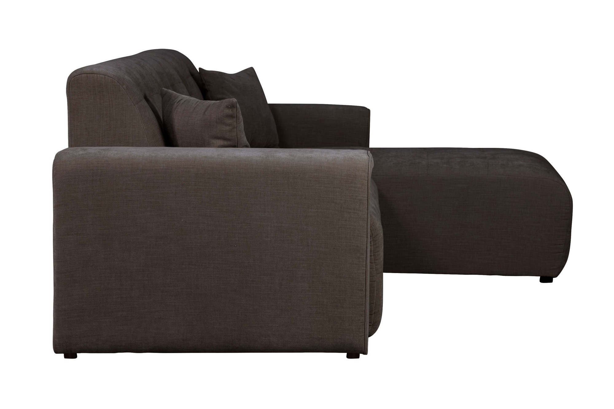 Home affaire Ecksofa »Nosia L-Form«, incl. 2 Zierkissen, mit feiner Steppung