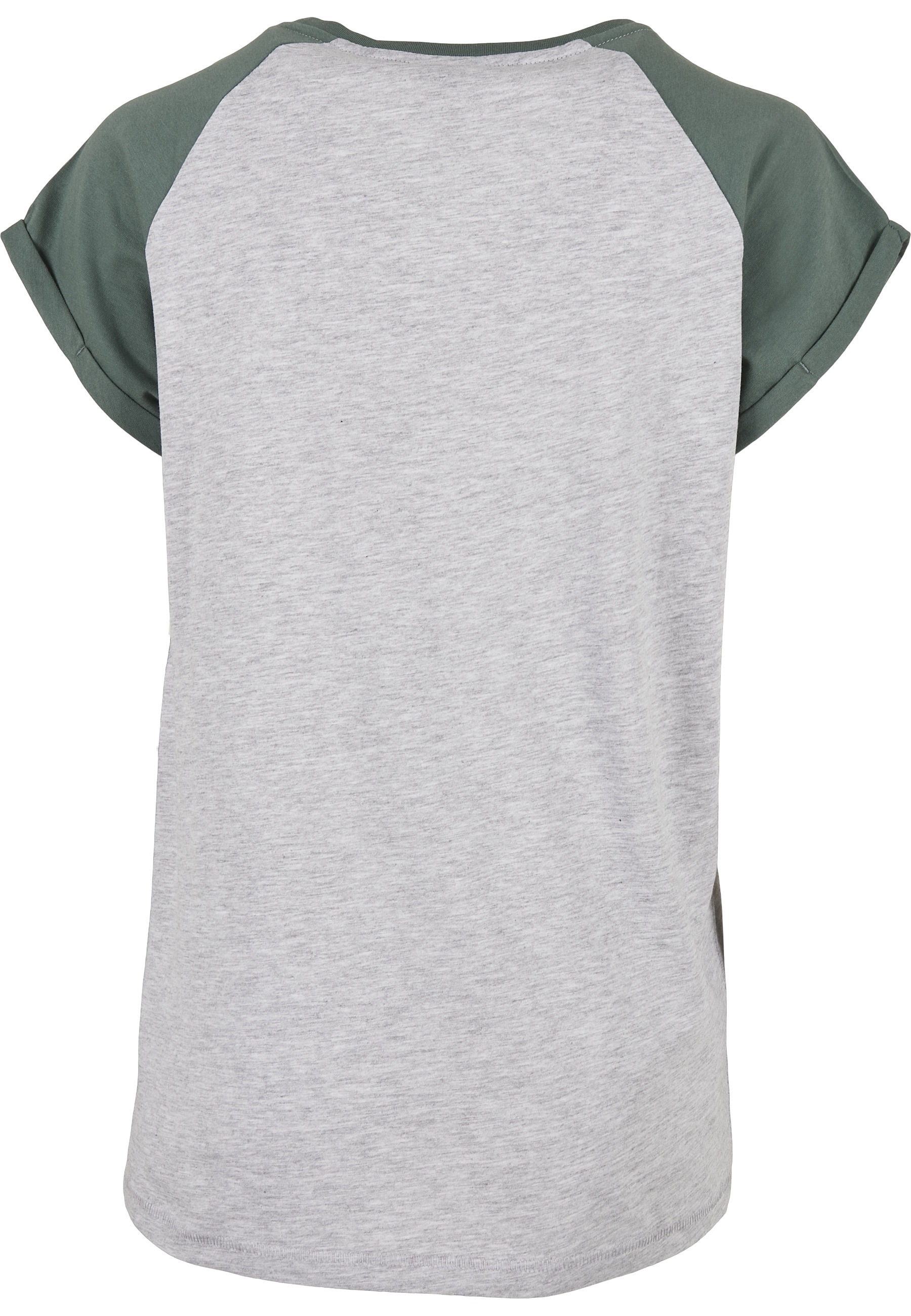 URBAN CLASSICS Kurzarmshirt "Urban Classics Damen Ladies Contrast Raglan Te günstig online kaufen