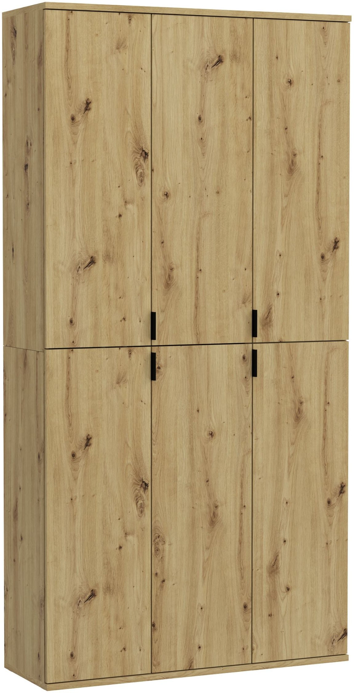 Home affaire Garderoben-Set "Trondheim, 91 cm, best. aus 2 Schränken, 6 Tür günstig online kaufen