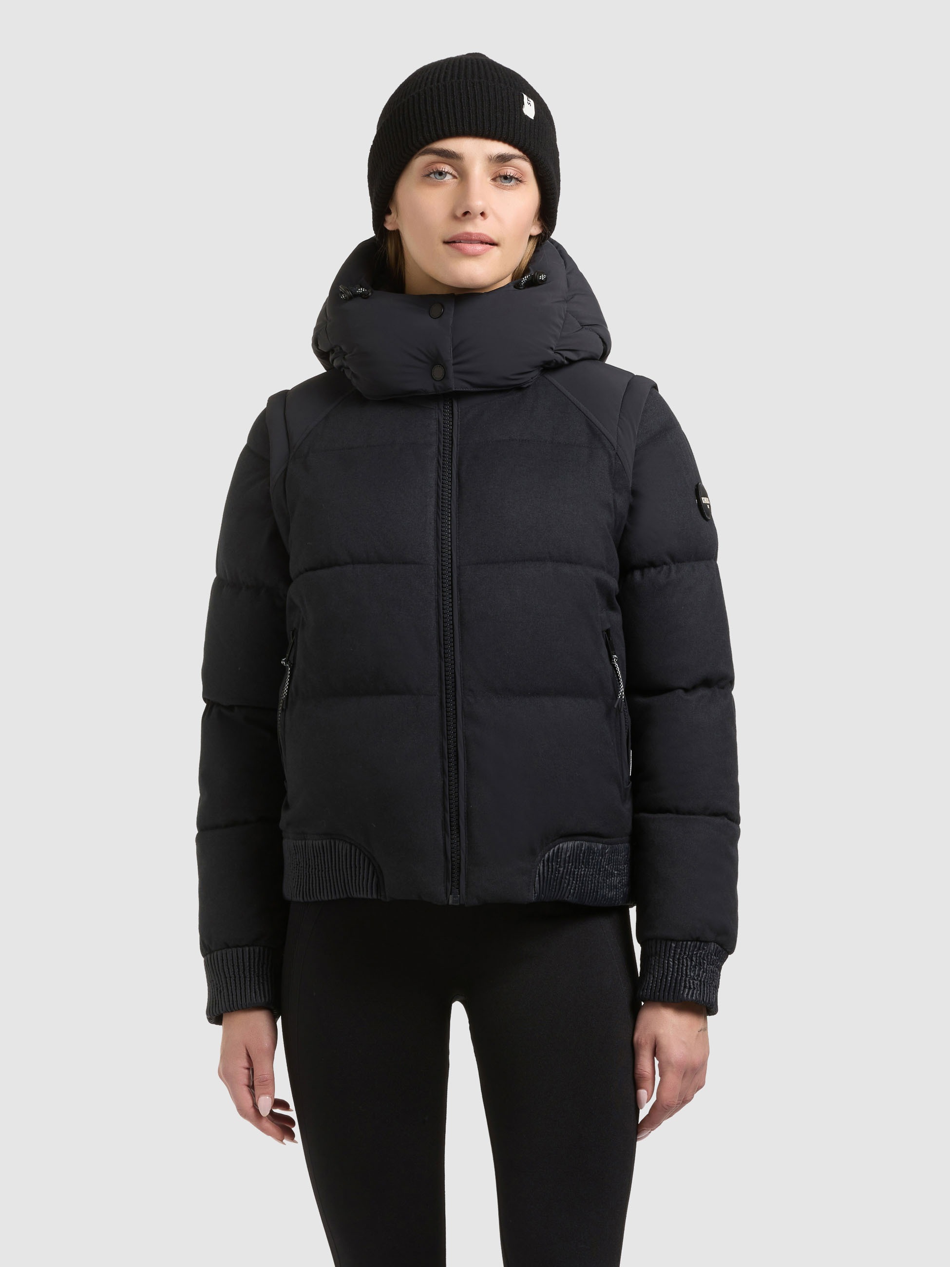 khujo Winterjacke »OAKLYNN« mit Kapuze