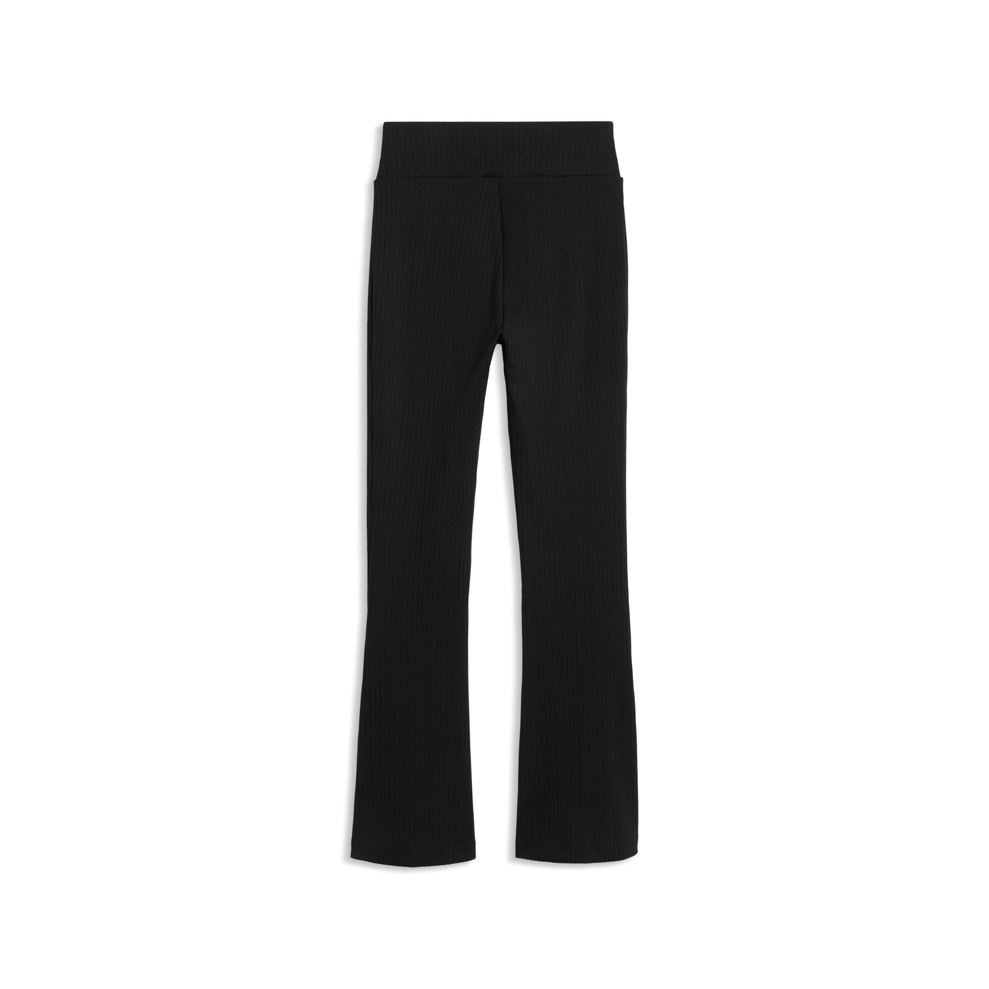 PUMA Leggings »HER RIB FLARED LEGGINGS«  schmale Passform, für sportliche Aktivitäten und Alltag