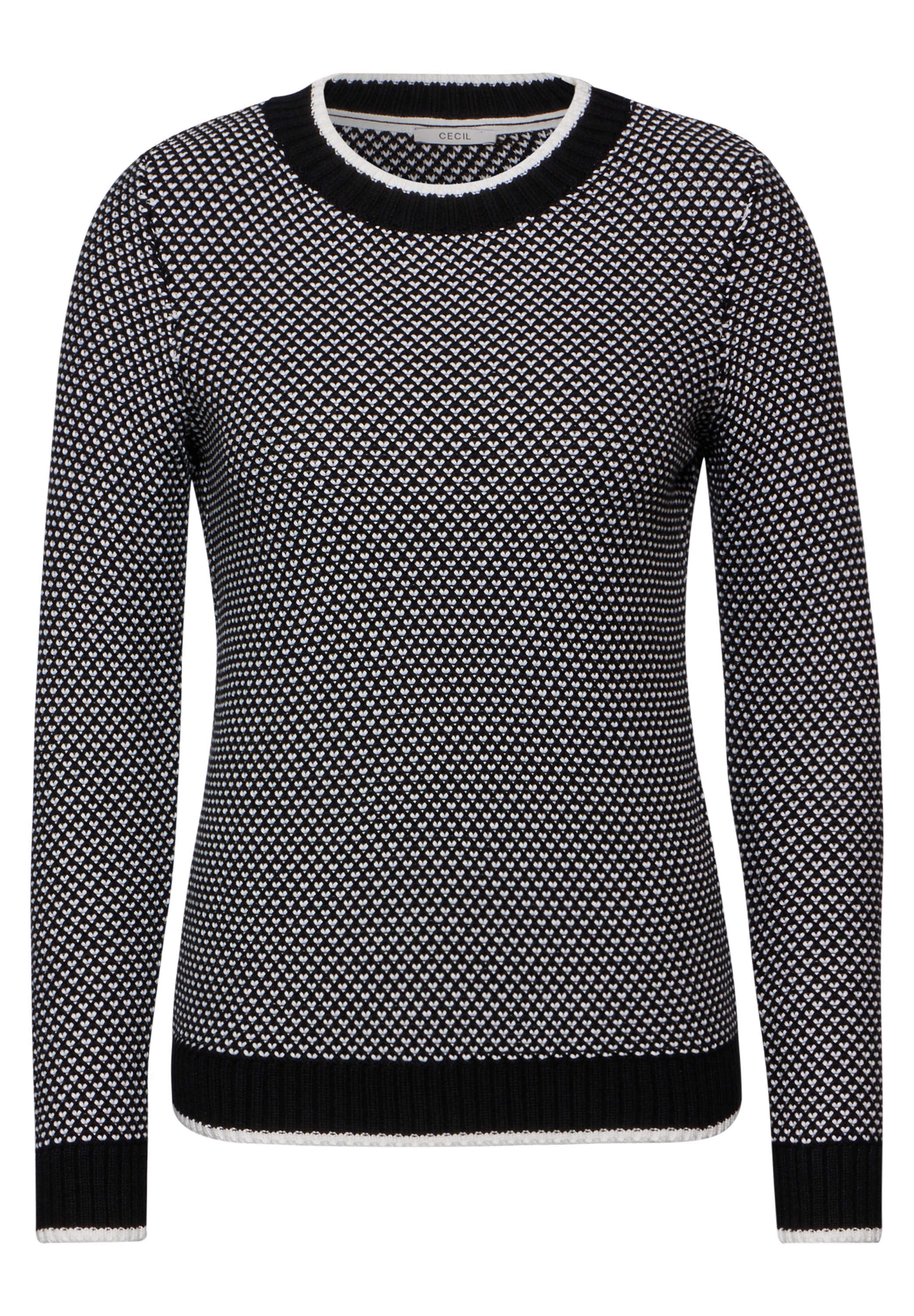 Cecil Strickpullover, aus softem Materialmix