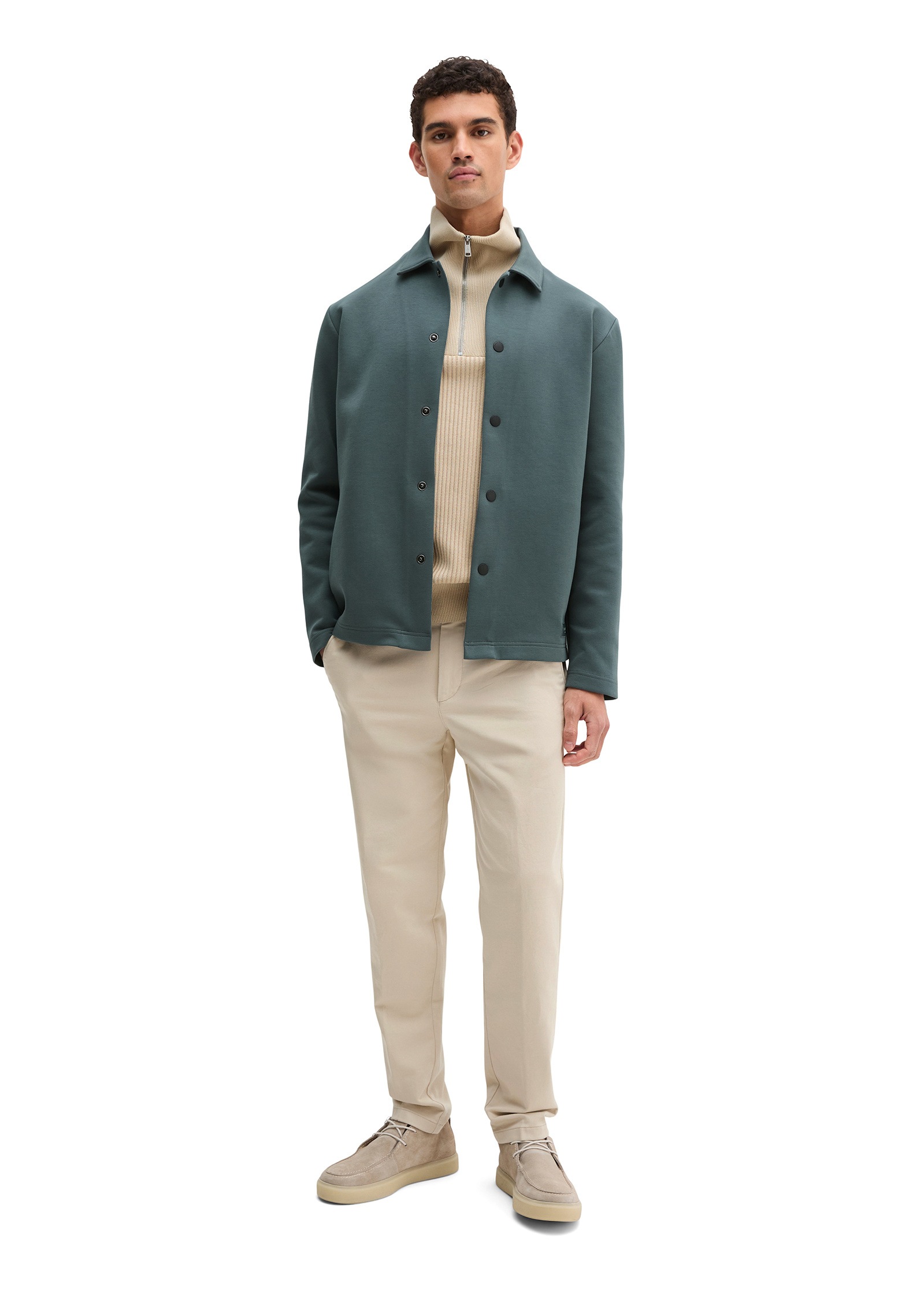 Marc O'Polo Sweatjacke »aus Scuba-Interlock«