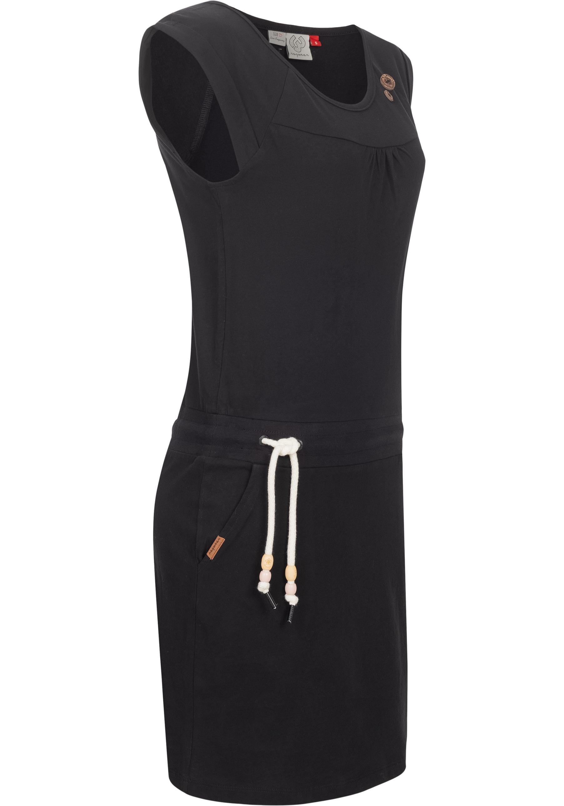 Ragwear Sommerkleid »Penelope«, leichtes Baumwoll Kleid mit Print