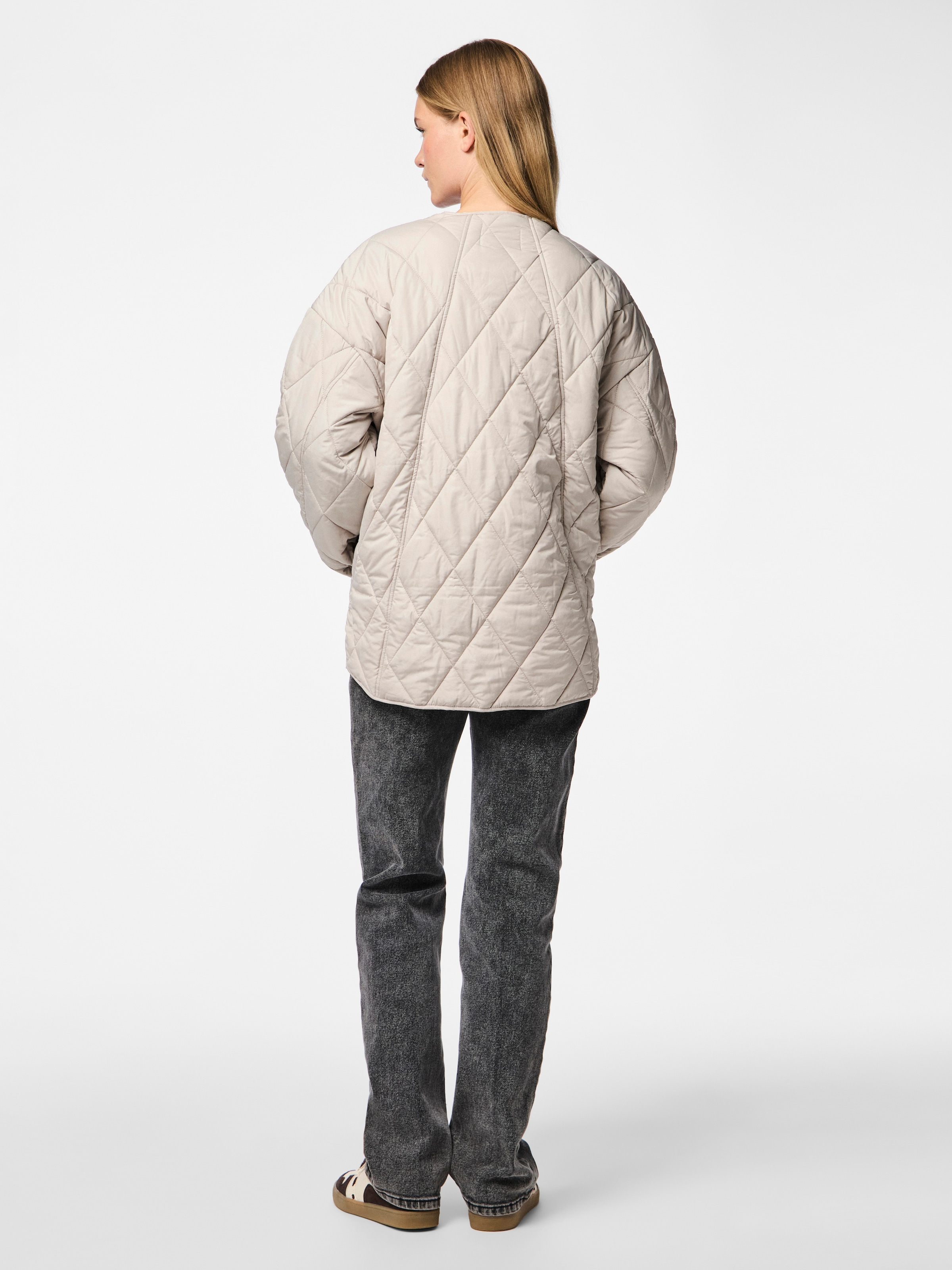 pieces Steppjacke »PCSTELLA QUILTED JACKET NOOS BC« Kunstfaser