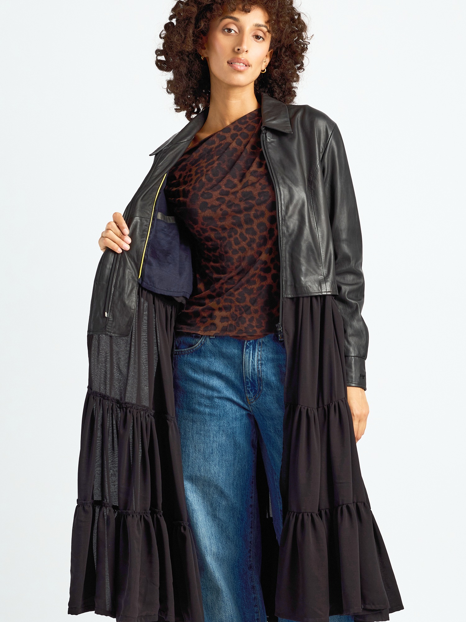 Maze Lederjacke »42023083«