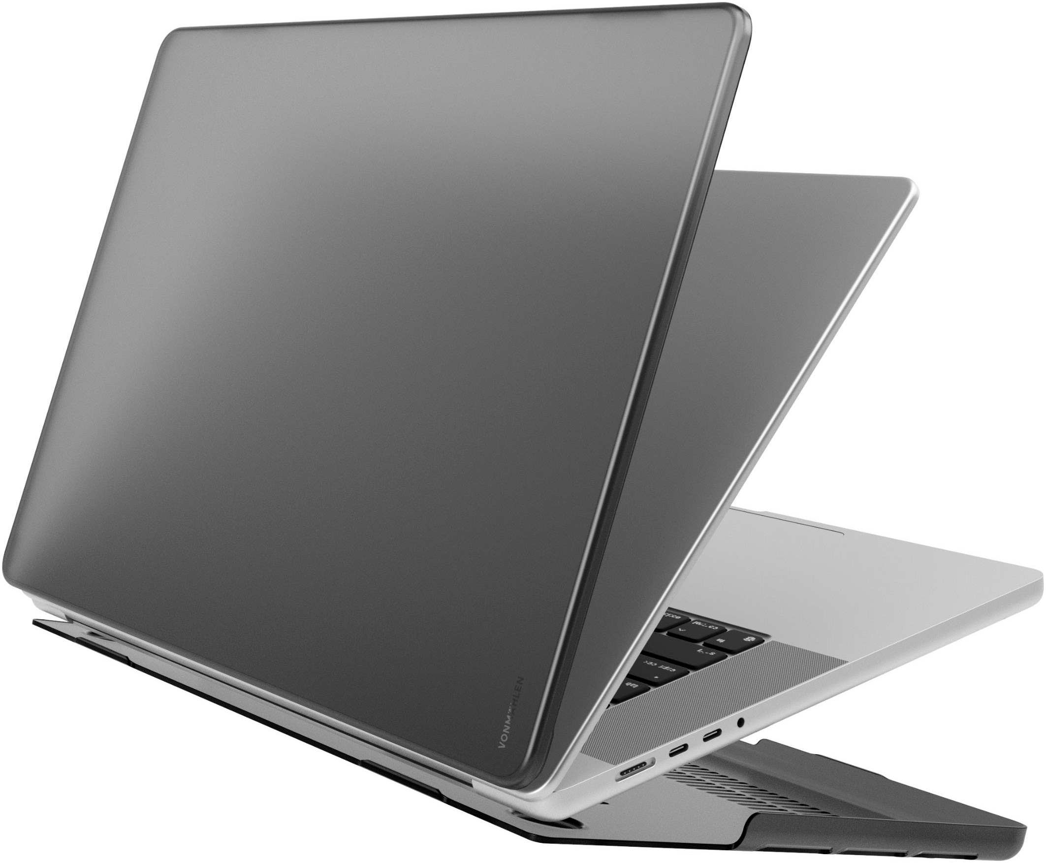 VONMÄHLEN Laptop-Hülle »Transparent Case for MacBook MacBook Pro 14“ Matt Black«