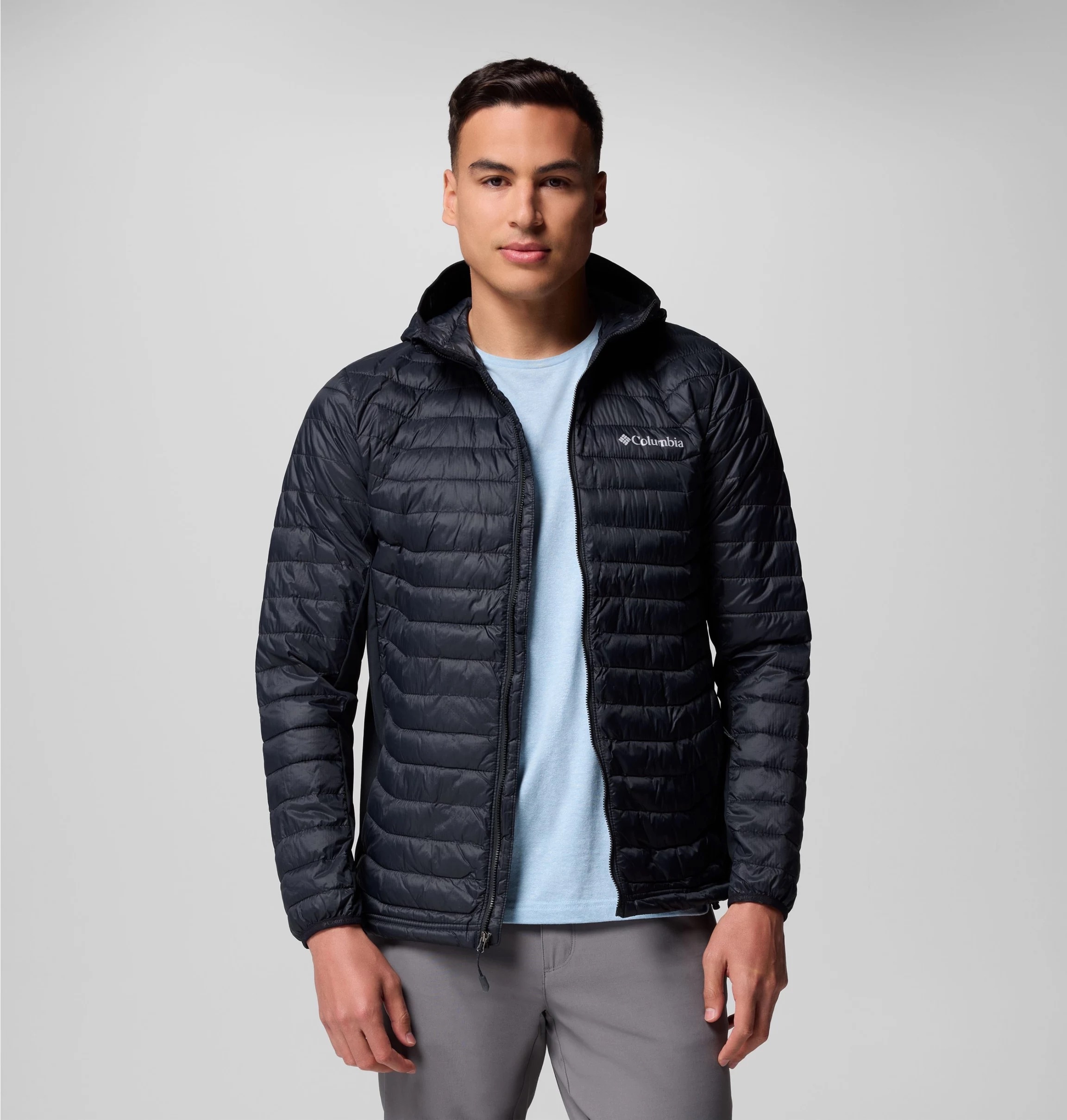 Columbia Steppjacke mit Kapuze sportlicher Stil,