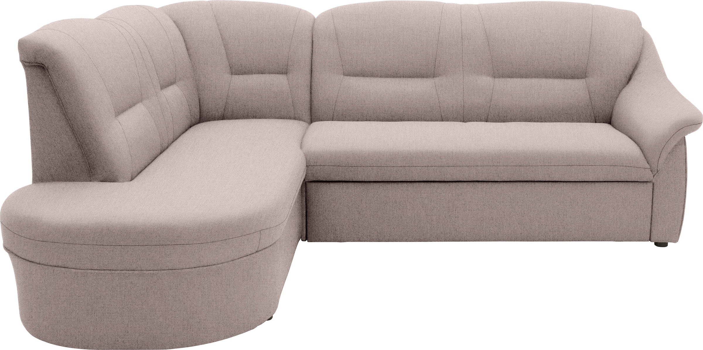 DOMO collection Ecksofa "Faenza für kleine Räume, Stellmaße 232,176cm, komf günstig online kaufen