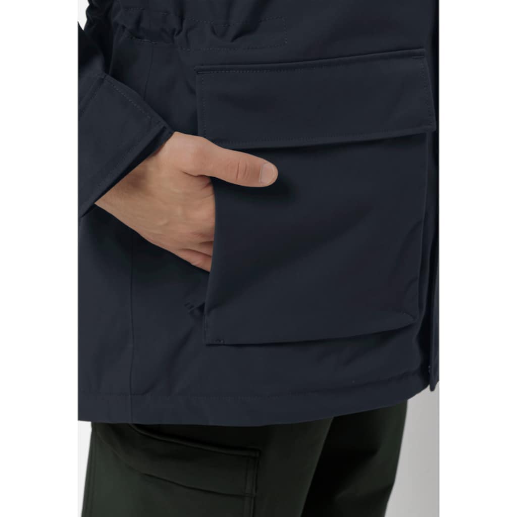 Jack Wolfskin Parka »GLACIER CANYON PARKA«, mit Kapuze