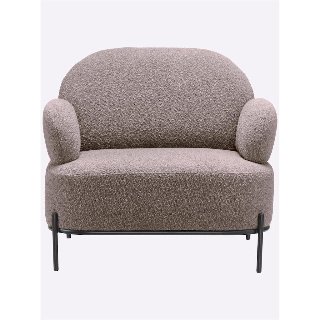 heine home Sessel, (1 St.) Stoffbezug Bouclé