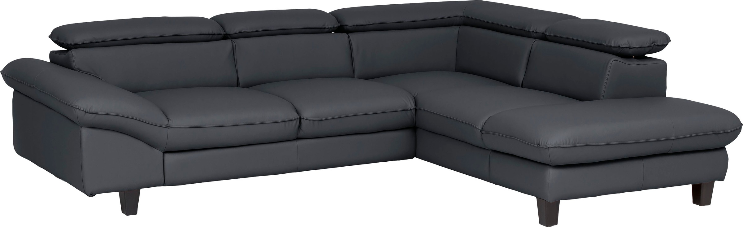 Home affaire Ecksofa »Pilot L-Form«, mit Kopfteilverstellung, wahlweise mit Bettfunktion & Bettkasten