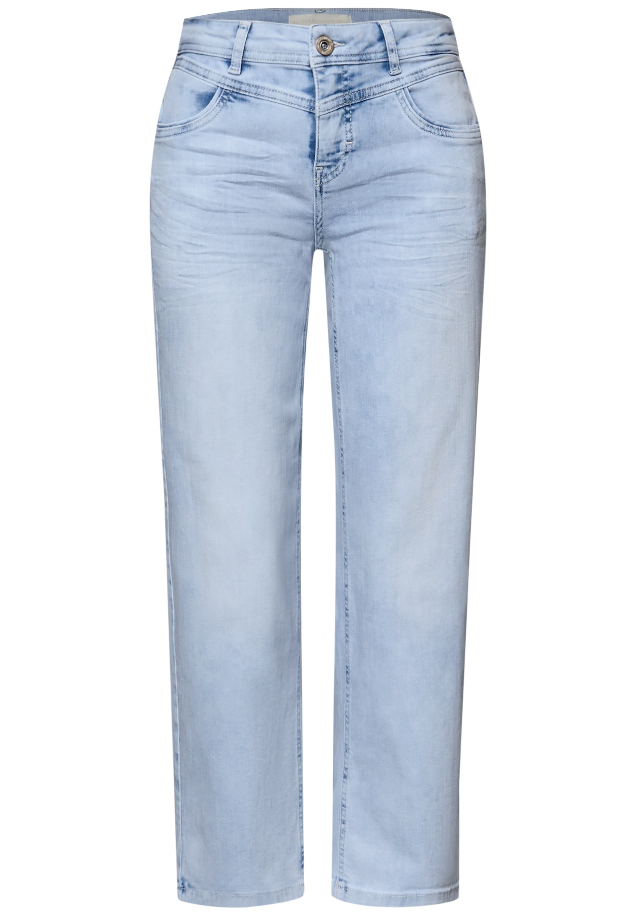 STREET ONE Comfort-fit-Jeans Middle Waist