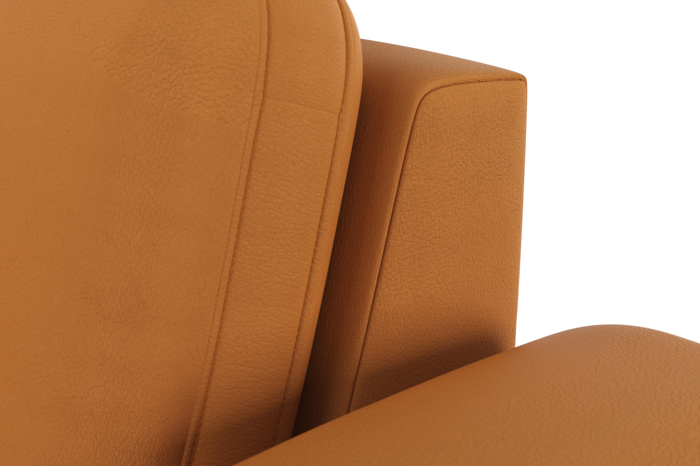 sit&more Ecksofa »Bendigo L-Form«, inklusive Sitztiefenverstellung, Bodenfreiheit 15 cm, 2 Fußfarben