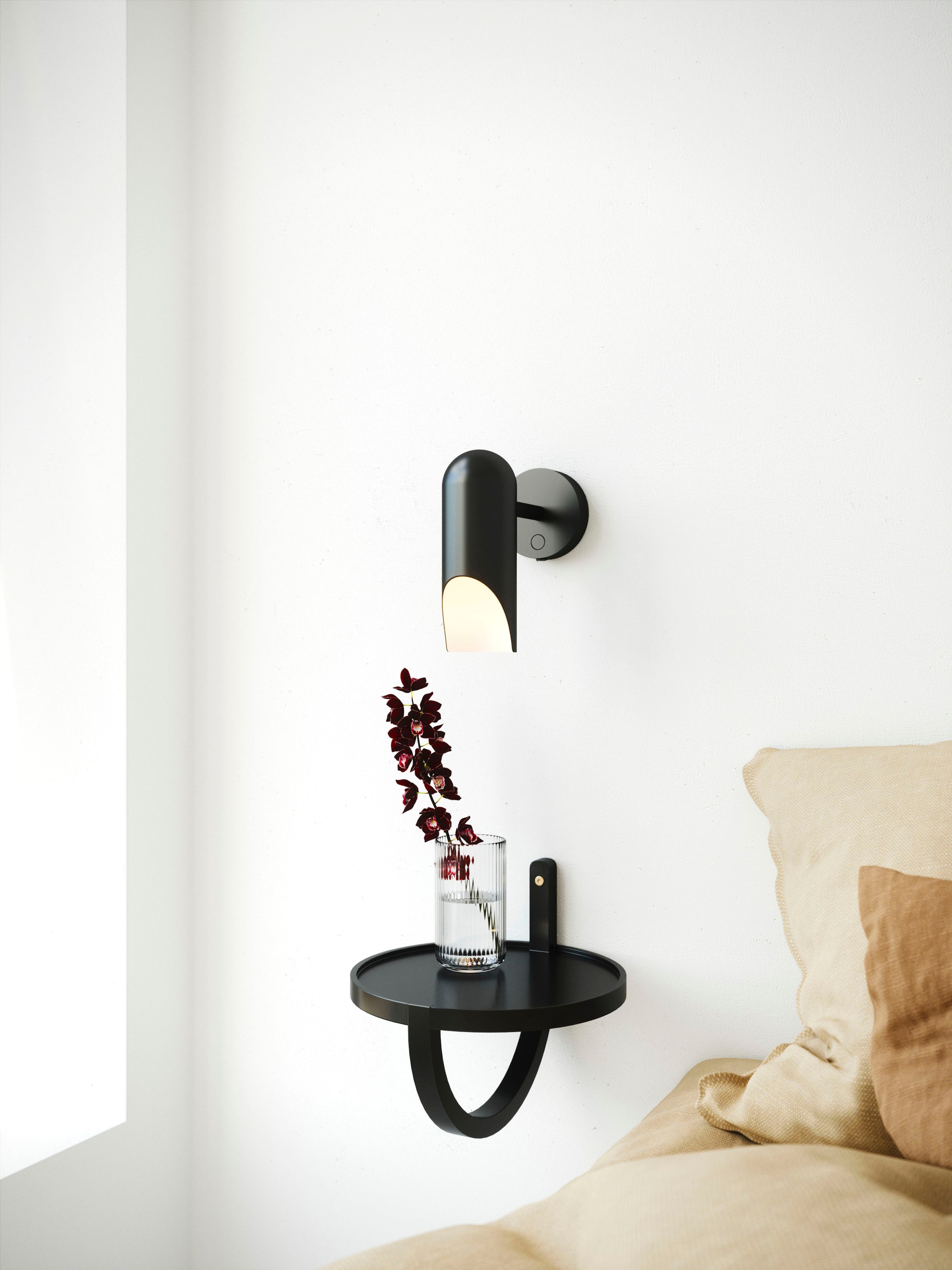 design for the people Wandleuchte »Rochelle«, 1 flammig, Leuchtmittel GU10 | ohne Leuchtmittel