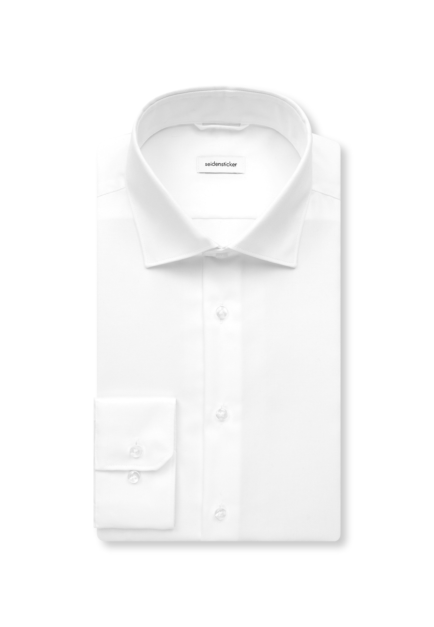 seidensticker Businesshemd »Schwarze Rose« Shaped 1/1 Extra lang Kentkragen Uni