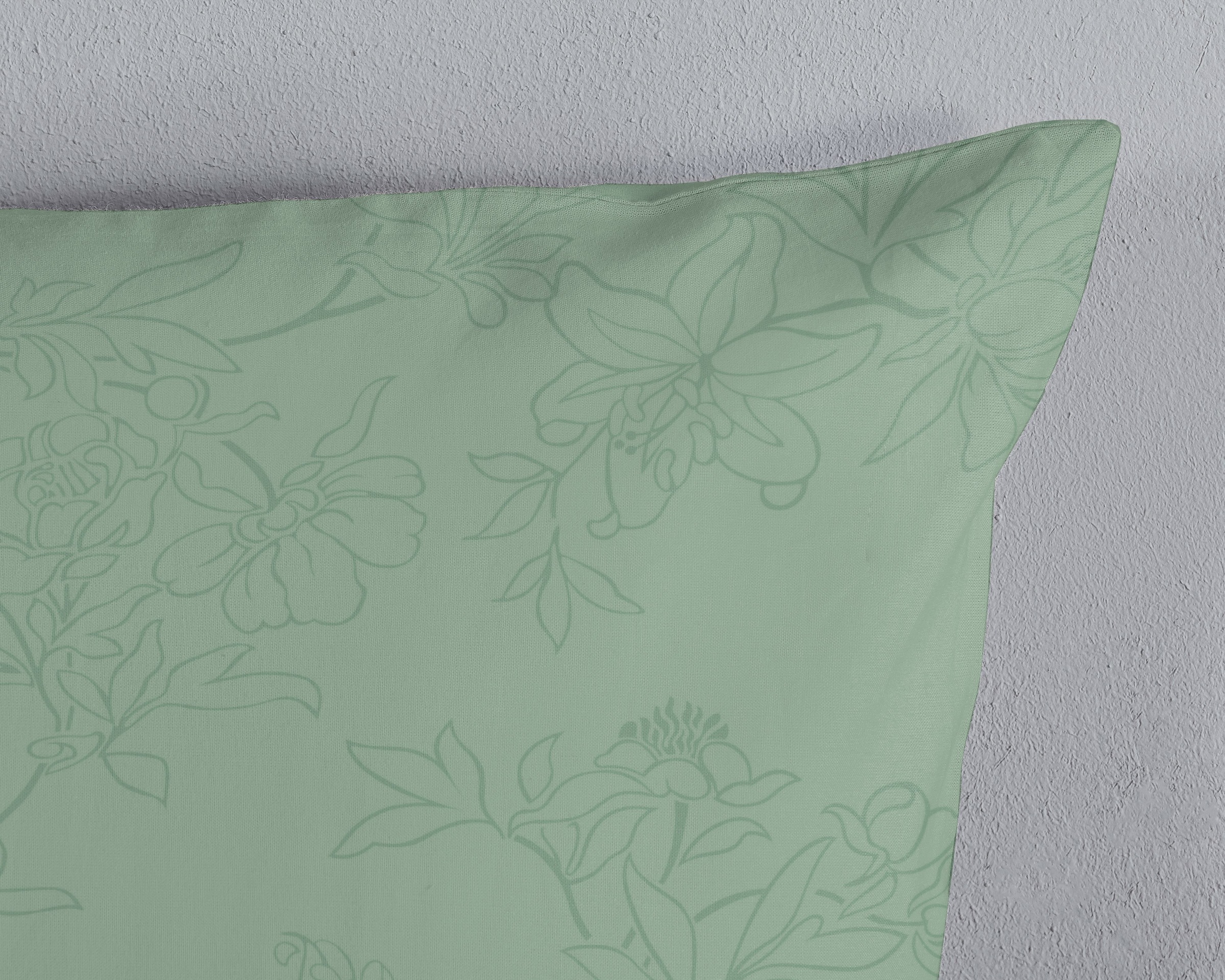 PURE luxury collection Wendebettwäsche »Den Haag« 2 Mikrofaser, Pflegeleicht, Reißverschluss, Wende, 3D, blume, uni muster