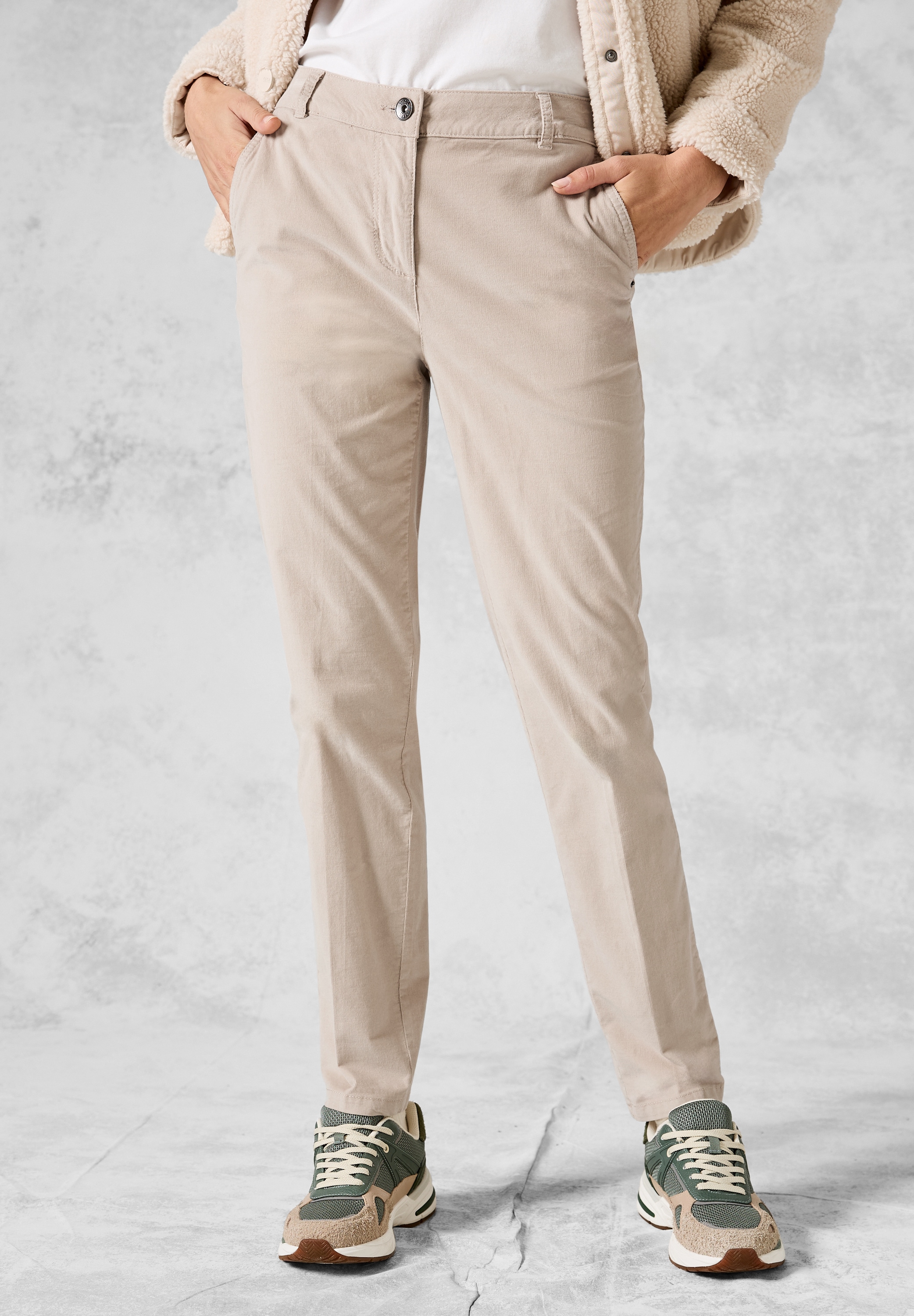 Cecil Cordhose, 4-Pocket Style günstig online kaufen