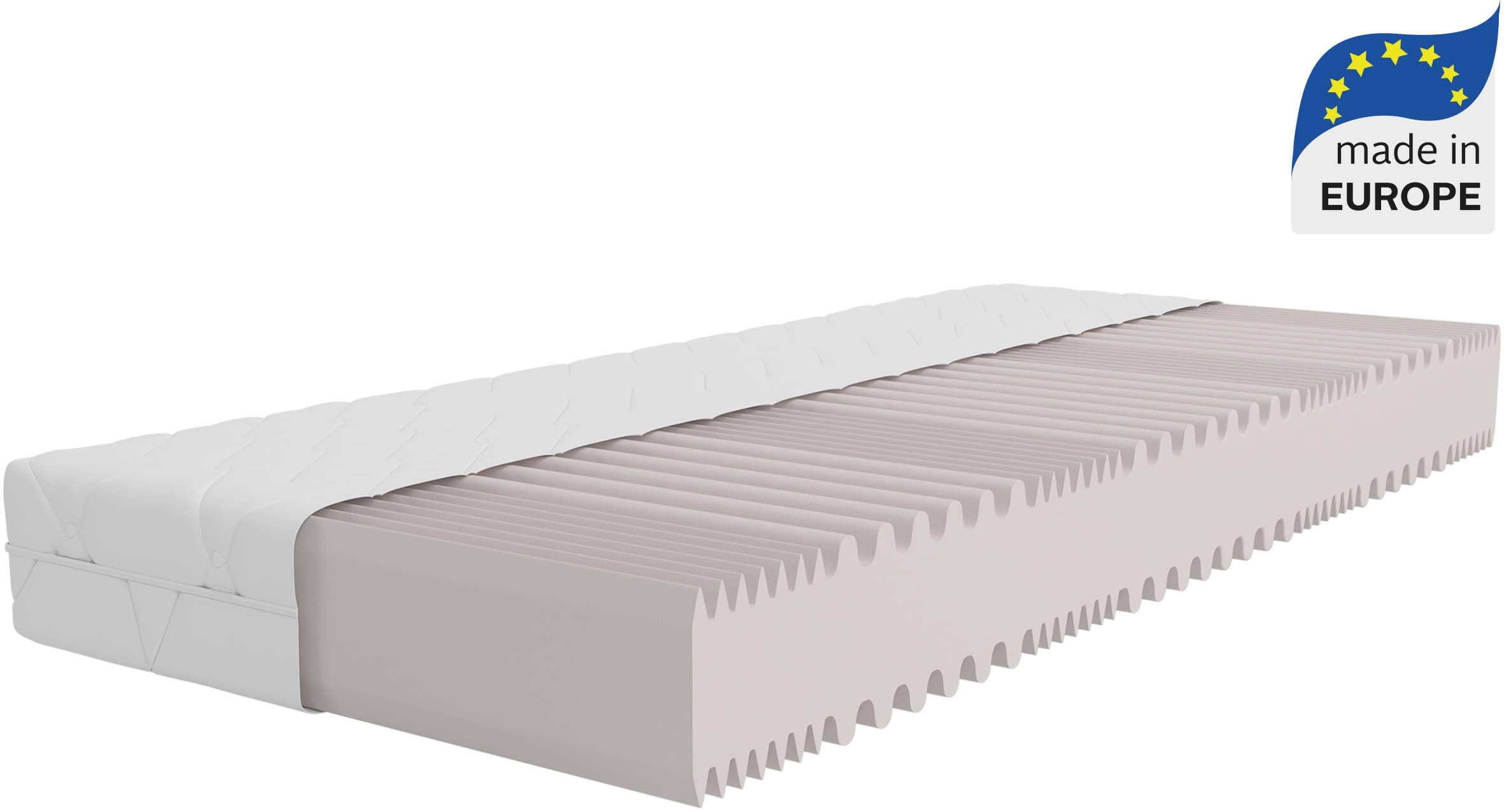 OTTO home Komfortschaummatratze "Luxus 20, 7 Zonen Matratze 90x200 cm, 140x günstig online kaufen