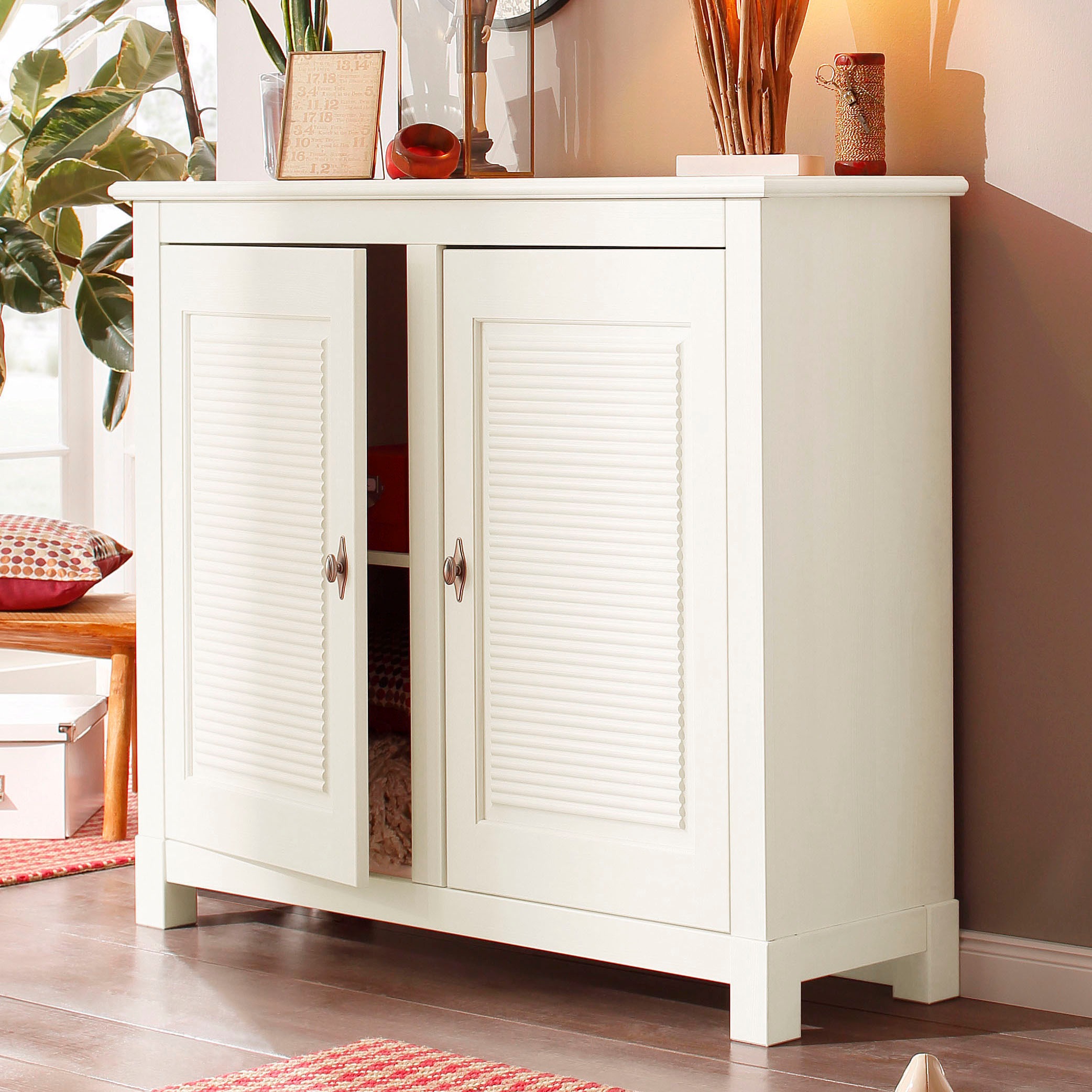 Home affaire Kommode "Rauna", Breite 118 cm, aus massiver Kiefer, FSC-zerti günstig online kaufen