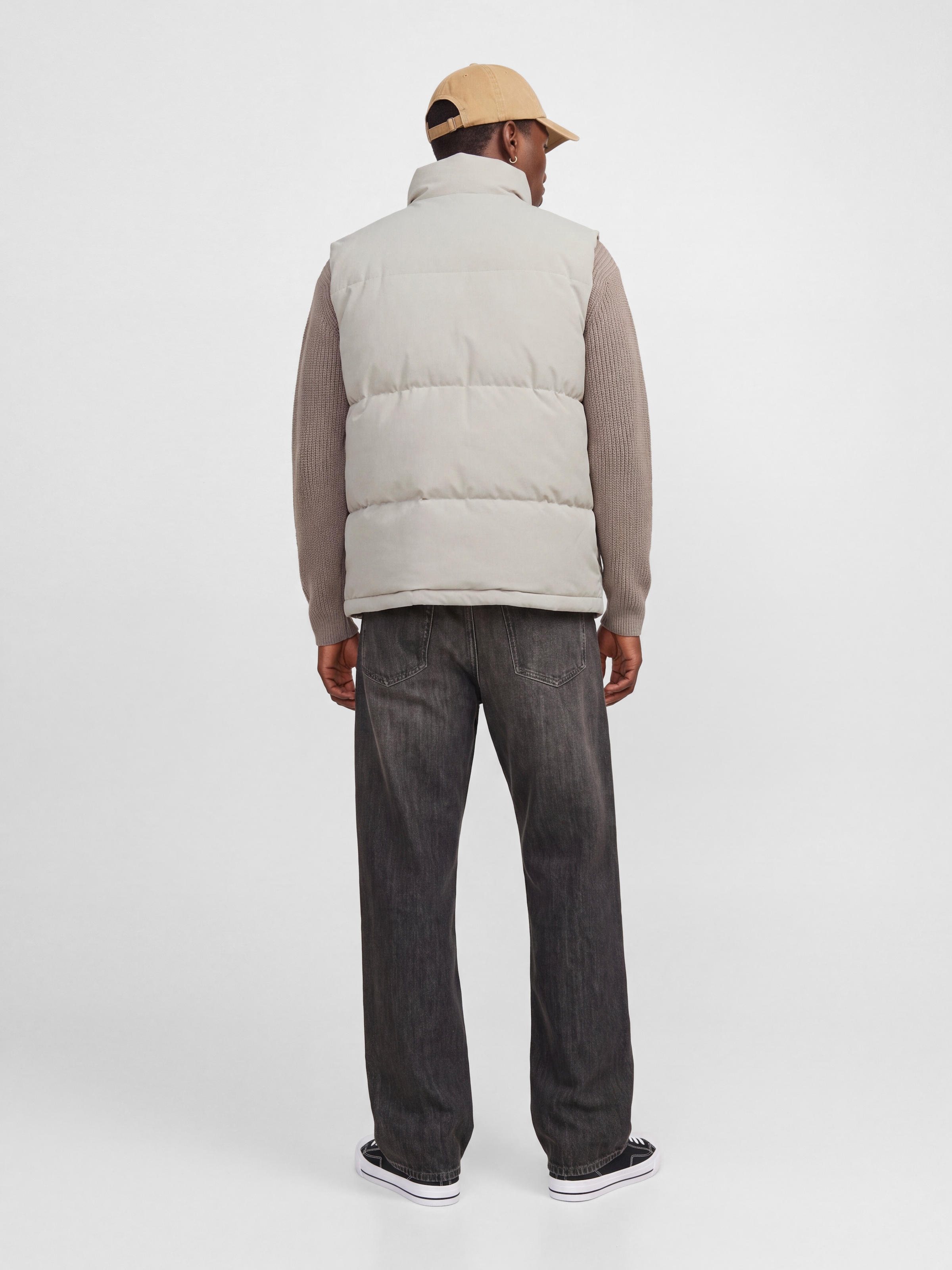 Jack & Jones Steppweste »JJESOHO BODYWARMER AW26 SN« Kunstfaser, mit Stehkragen
