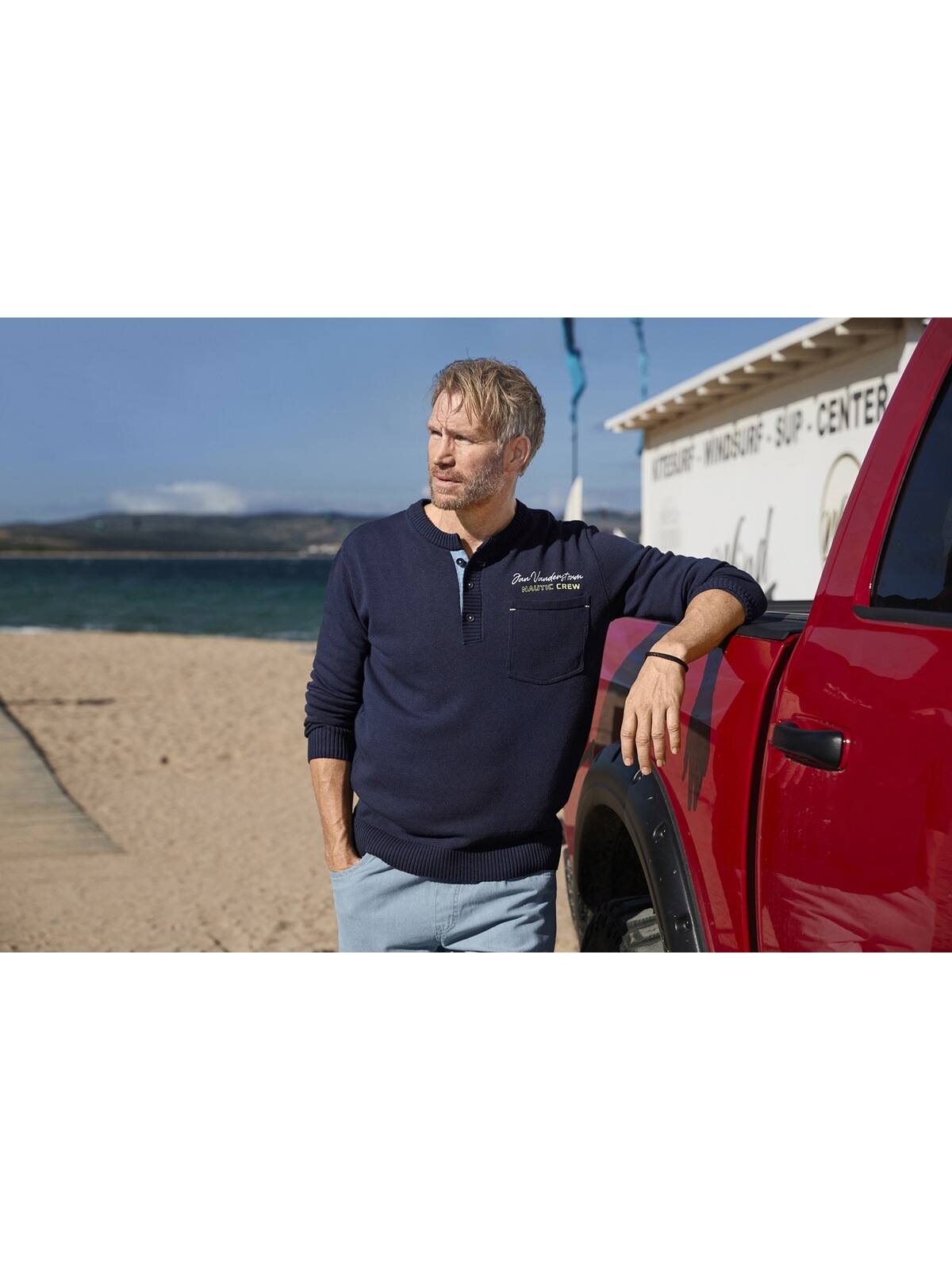 Jan Vanderstorm Strickpullover »Pullover ELGER«