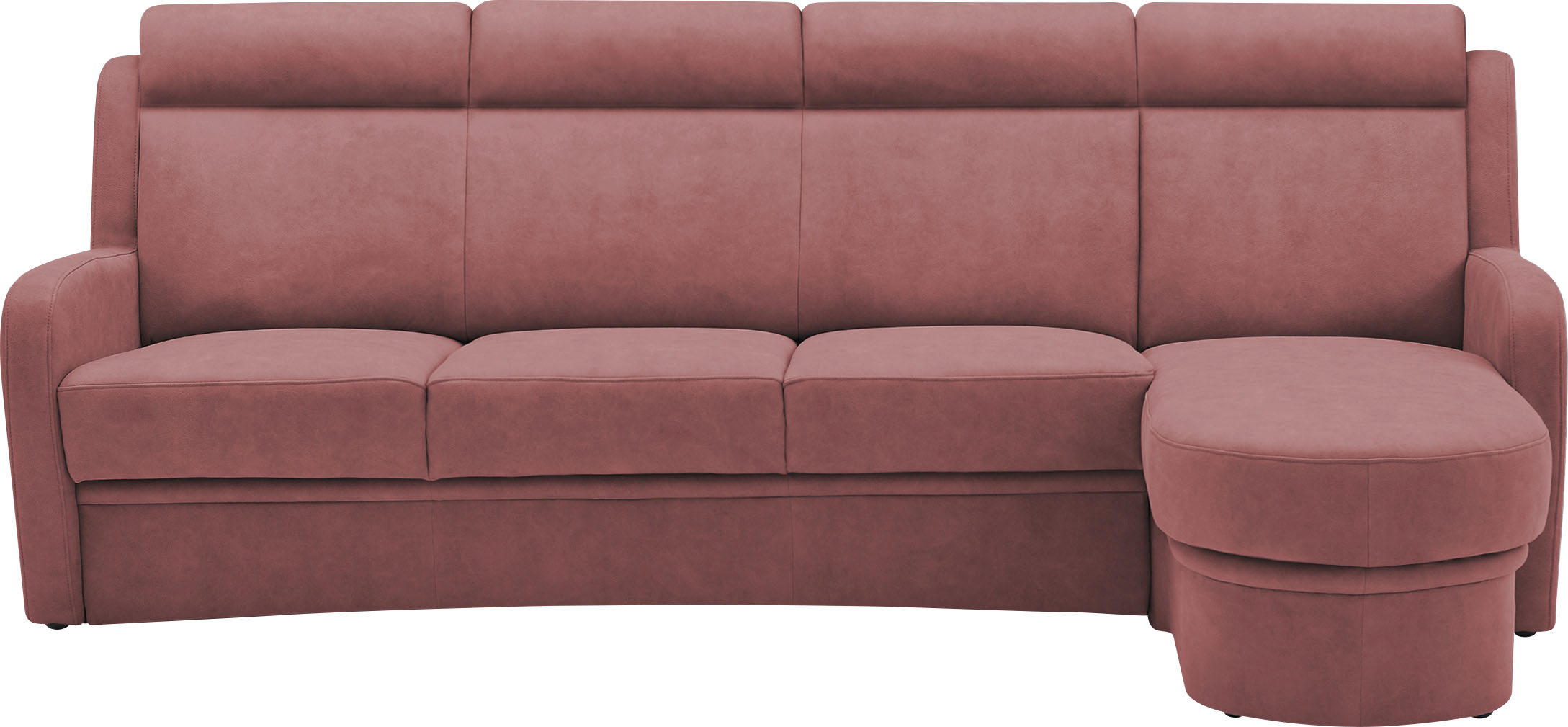 Thumbnail - VILLA BECK Ecksofa "Varese L-Form", (2 St.), Kopfteilverstellung, wahlweise mit Sitzvorzug, in Sitzhöhe 46 cm