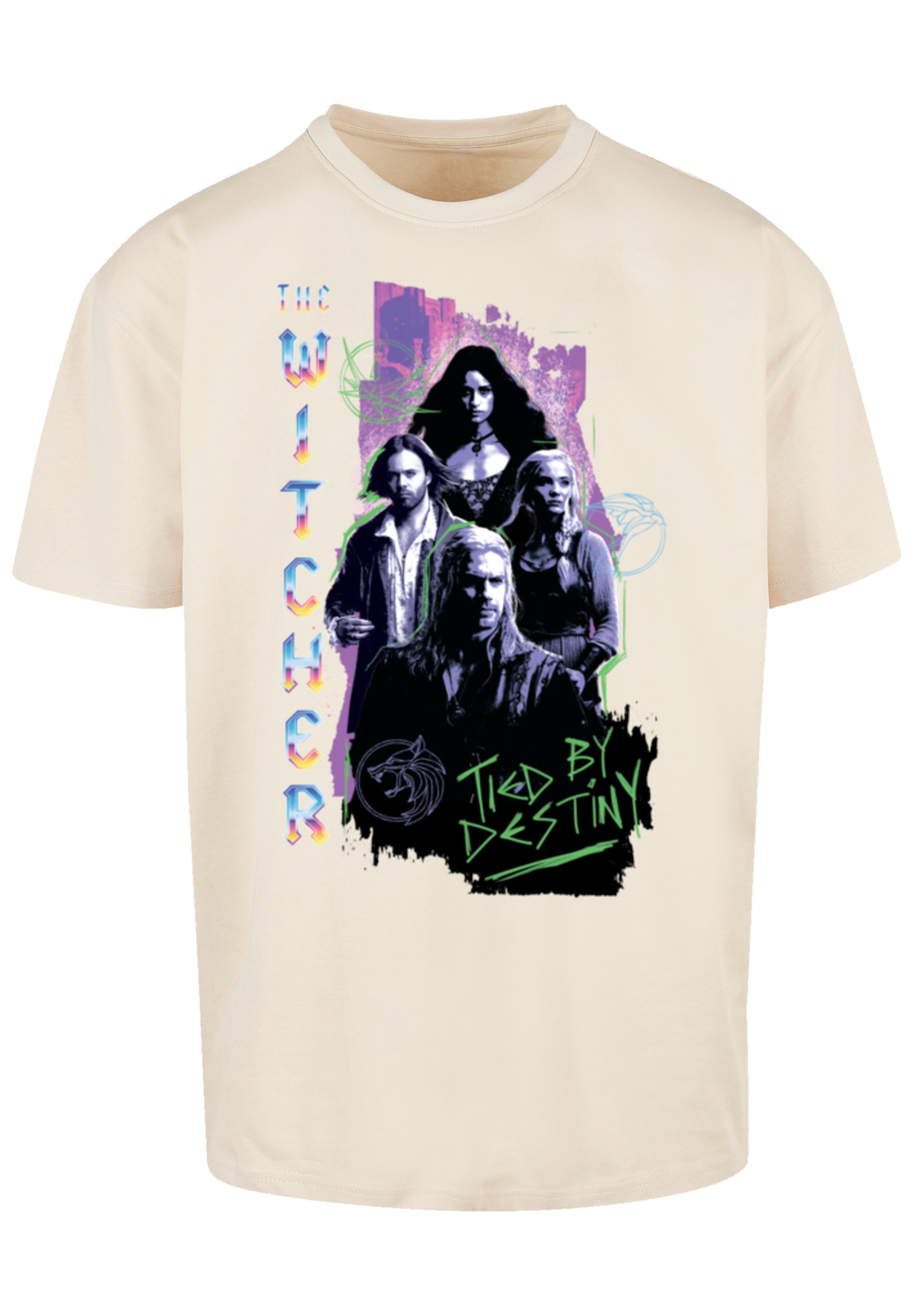 F4NT4STIC T-Shirt »The Witcher Tied By Destiny«, Premium Qualität