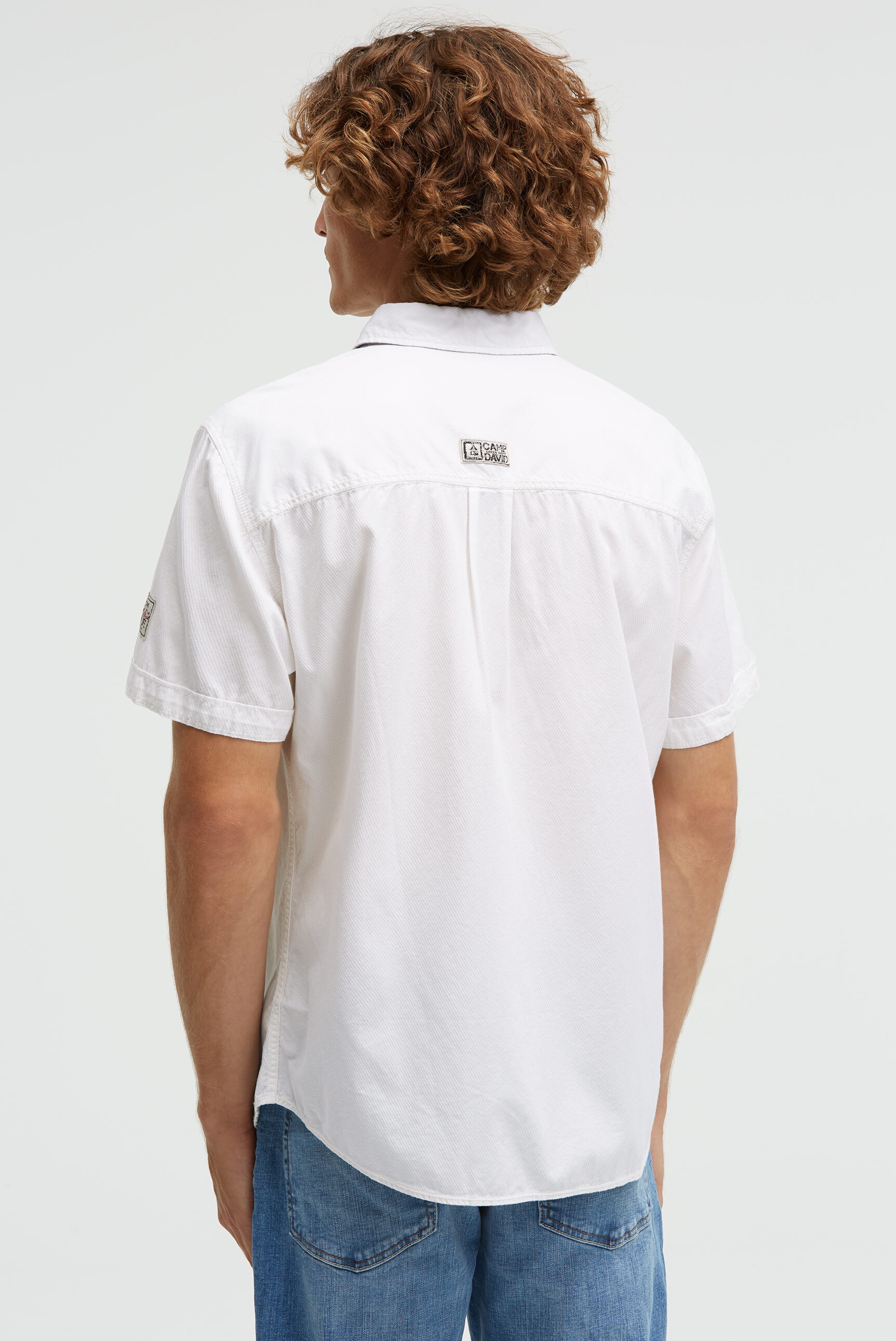 CAMP DAVID Kurzarmhemd mit Brusttaschen