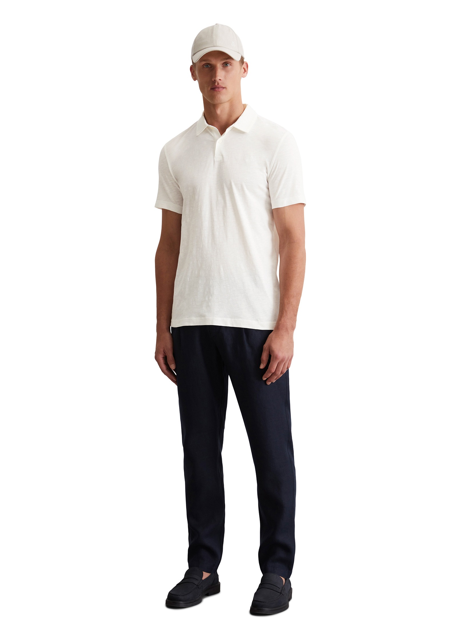 Marc O'Polo Poloshirt »in softer Slub-Jersey-Qualität«