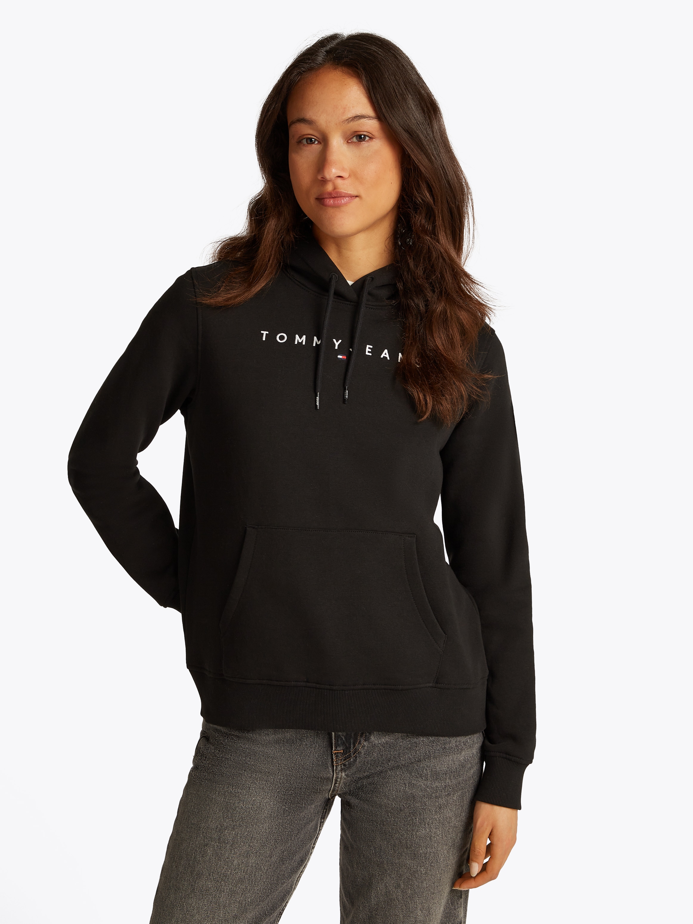 Tommy Jeans "TJW REG LINEAR HOODIE", mit Logoschriftzug günstig online kaufen