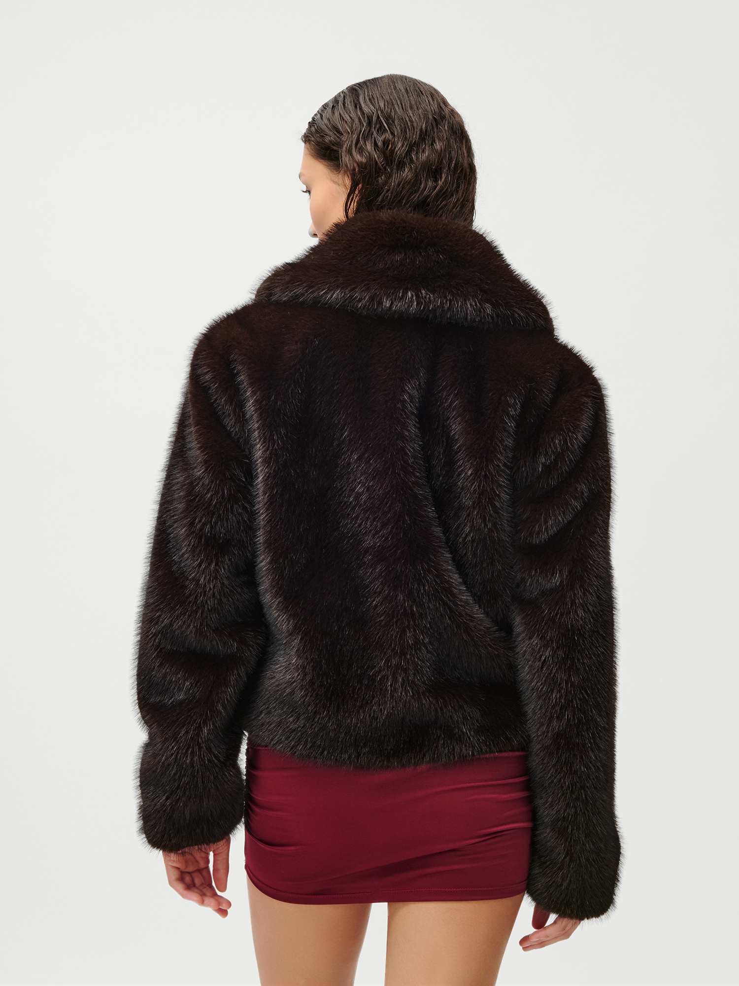 LeGer Fellimitatjacke »Catherine, LeGer by Lena Gercke«