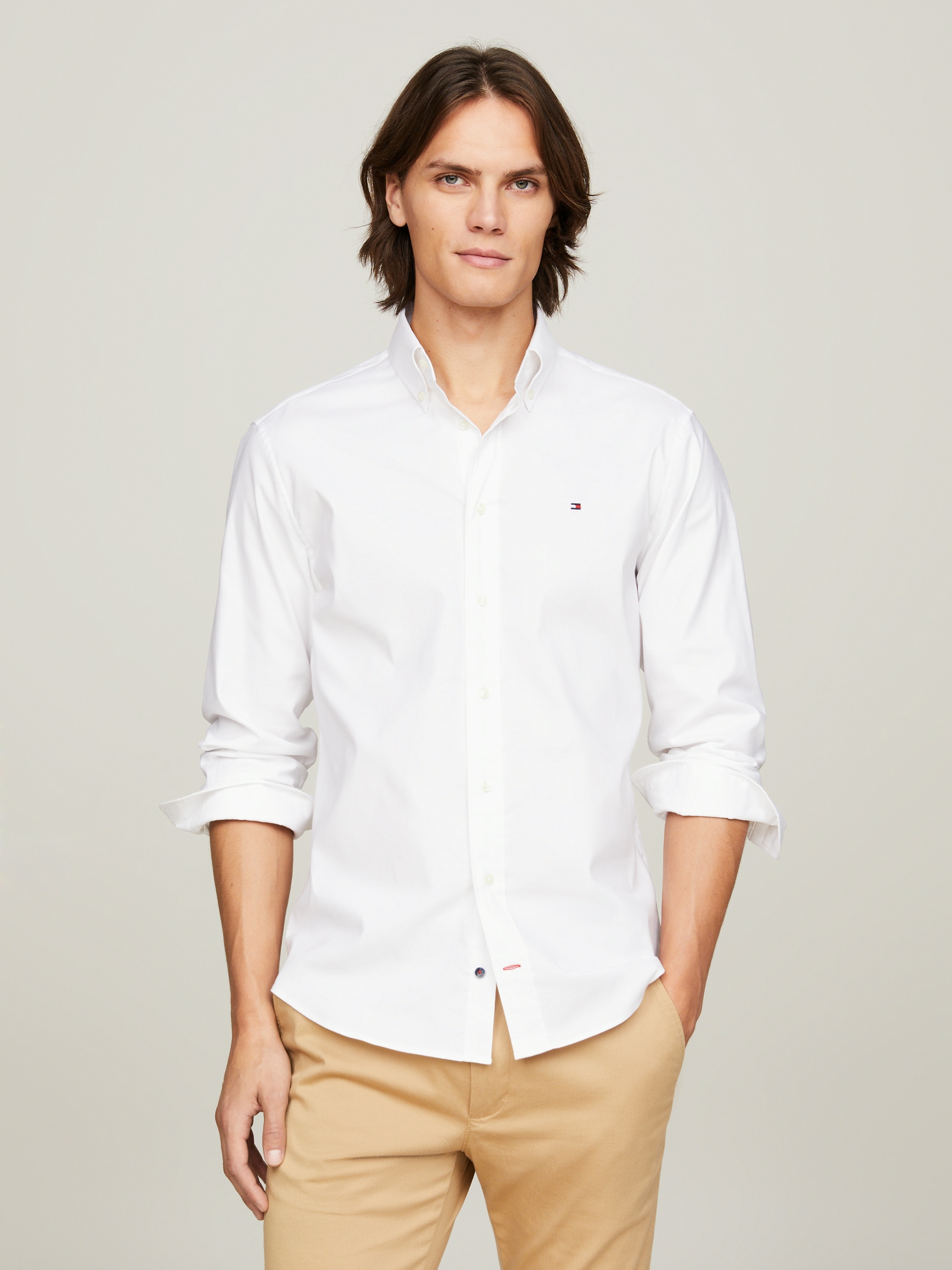 Tommy Hilfiger TAILORED Businesshemd »CL FLEX OXF RF SHIRT«