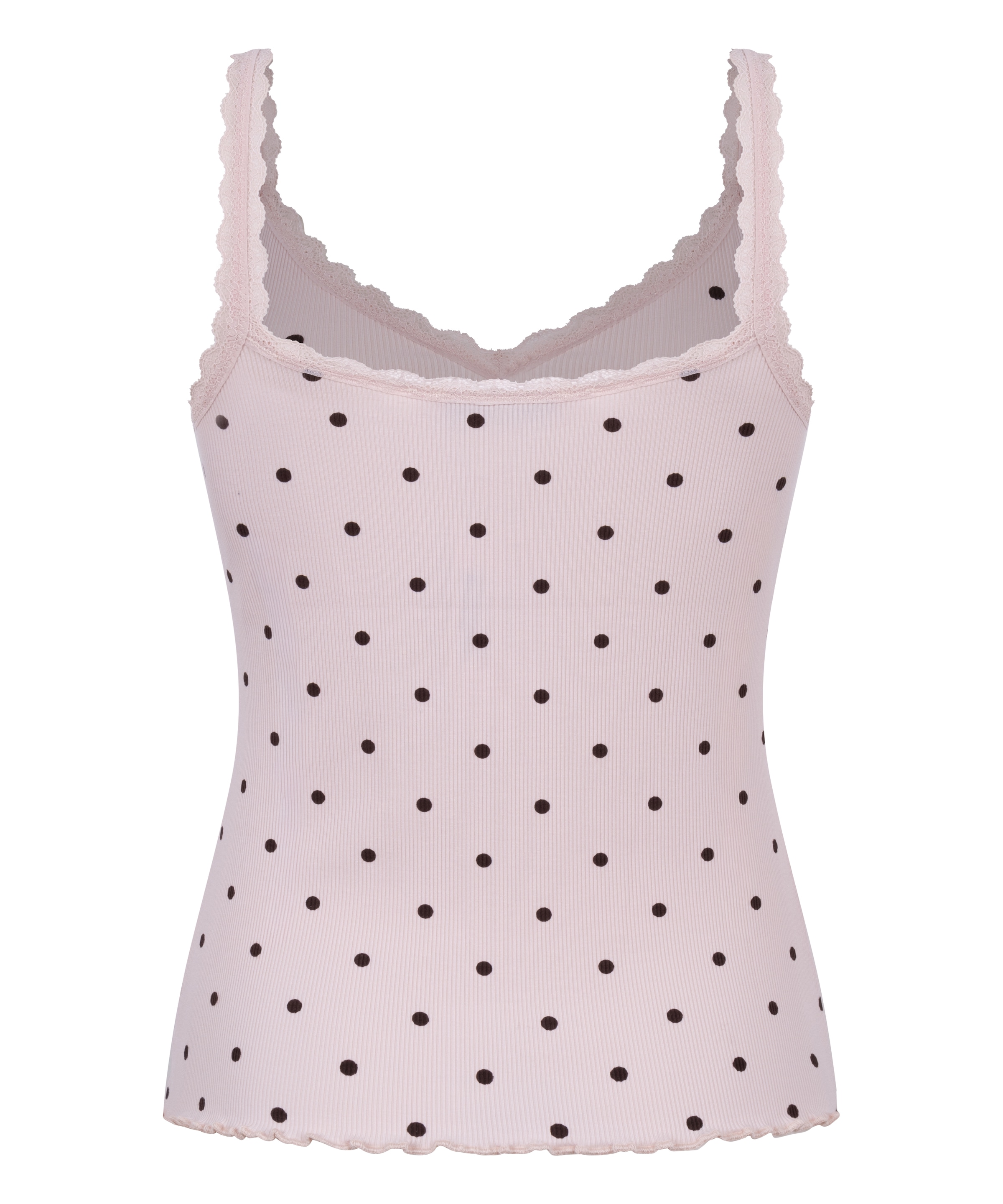 Hunkemöller Pyjama »Singlet Rib Jersey Lace«
