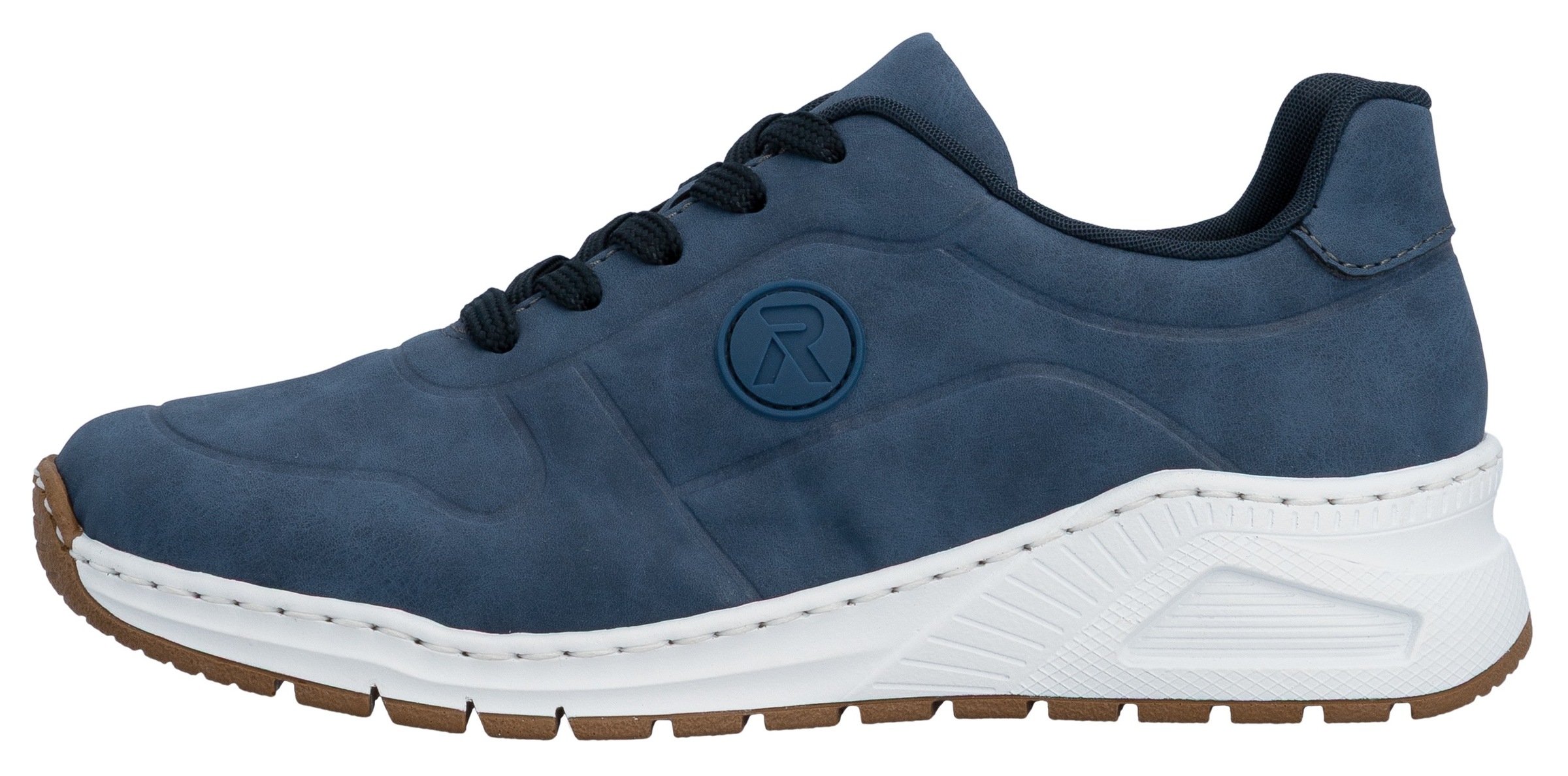 Rieker Sneaker  mit MemoSoft-Innensohle, Freizeitschuh, Halbschuh, Schnürschuh