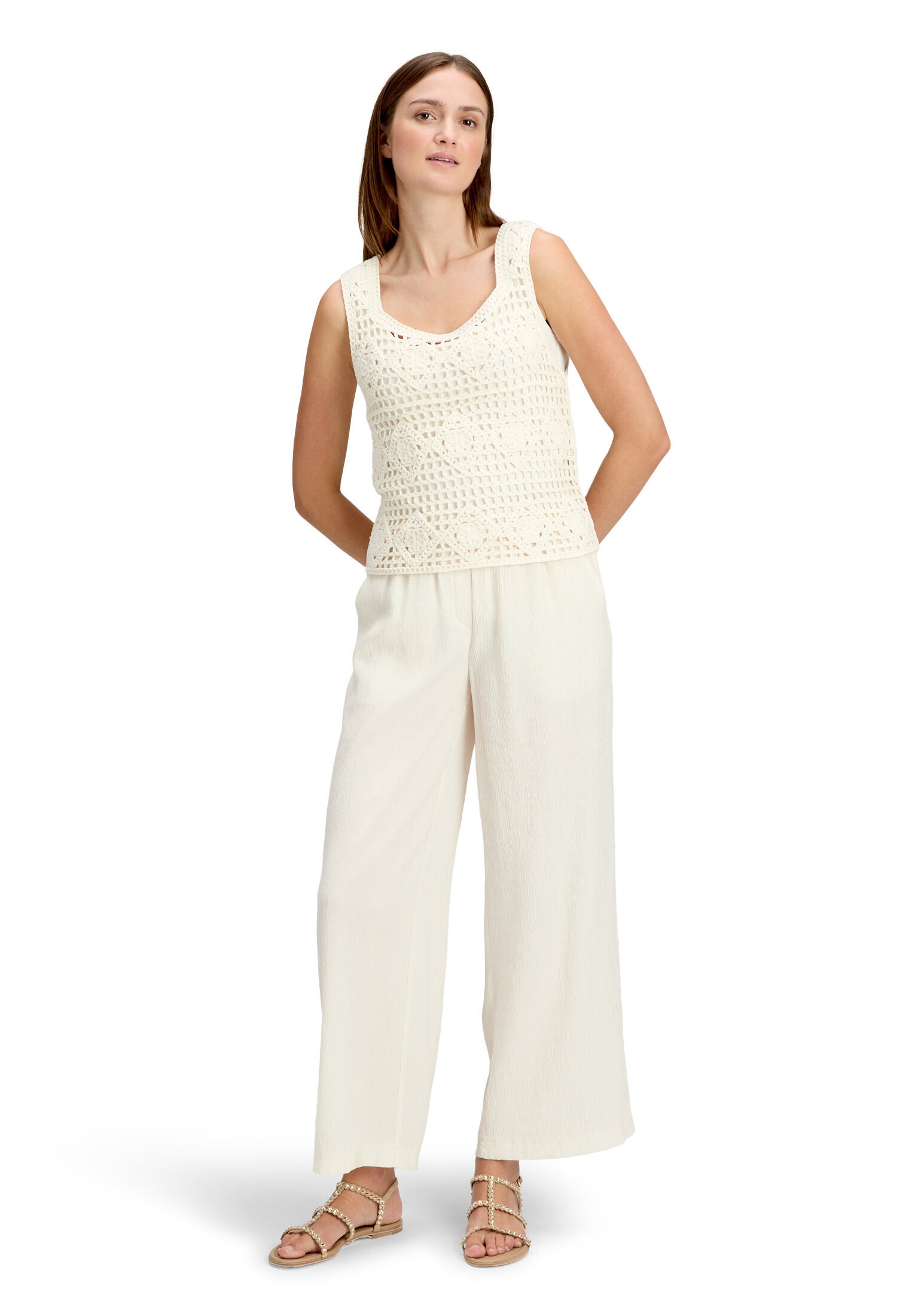 Betty&Co Stricktop »Damen mit Lochmuster«