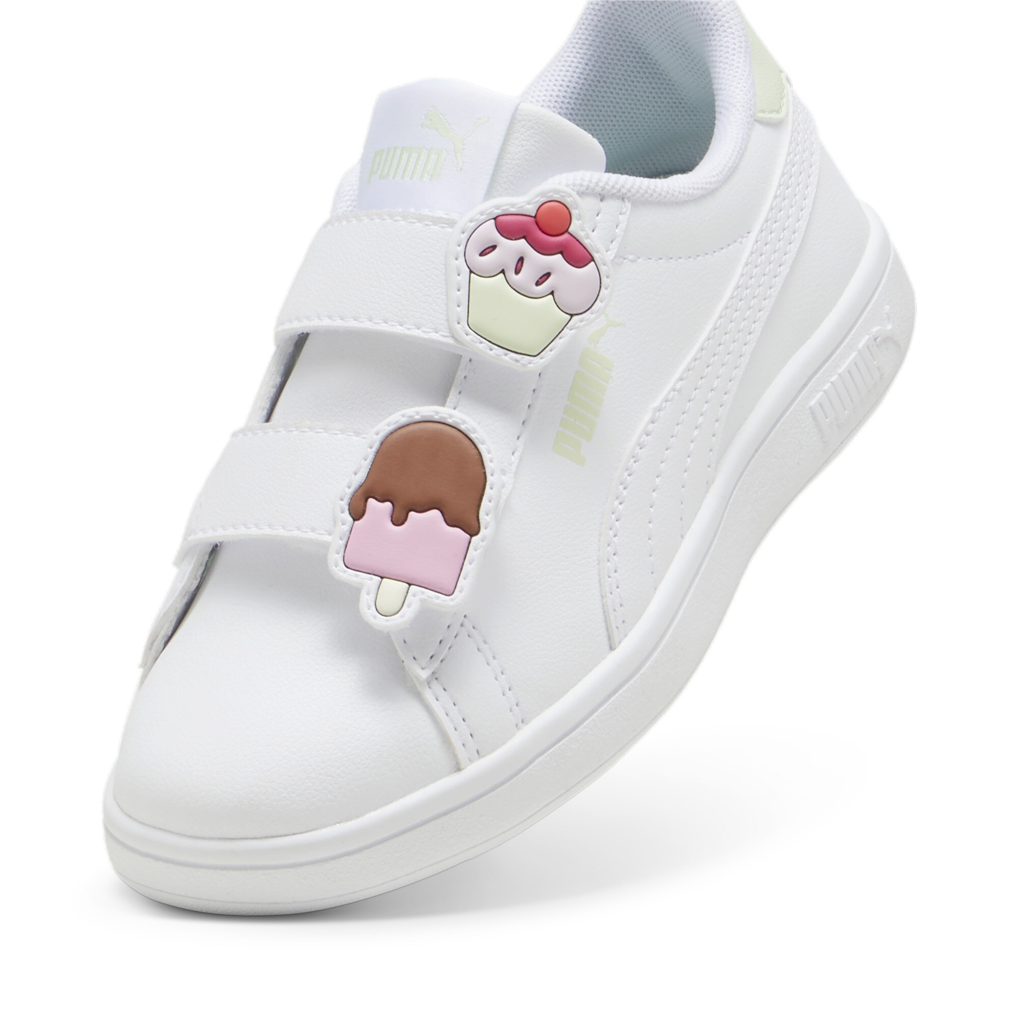 PUMA Sneaker »PUMA Smash 3.0 Badges Sneakers Mädchen«