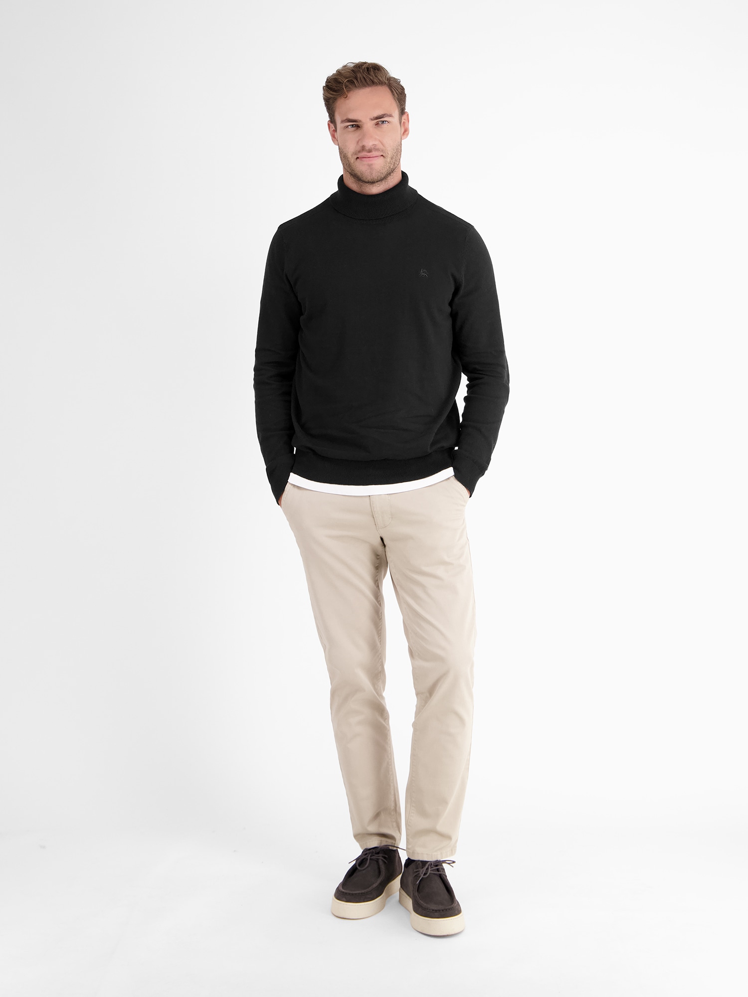 LERROS Rollkragenpullover »LERROS Rollkragen-Strickpullover«